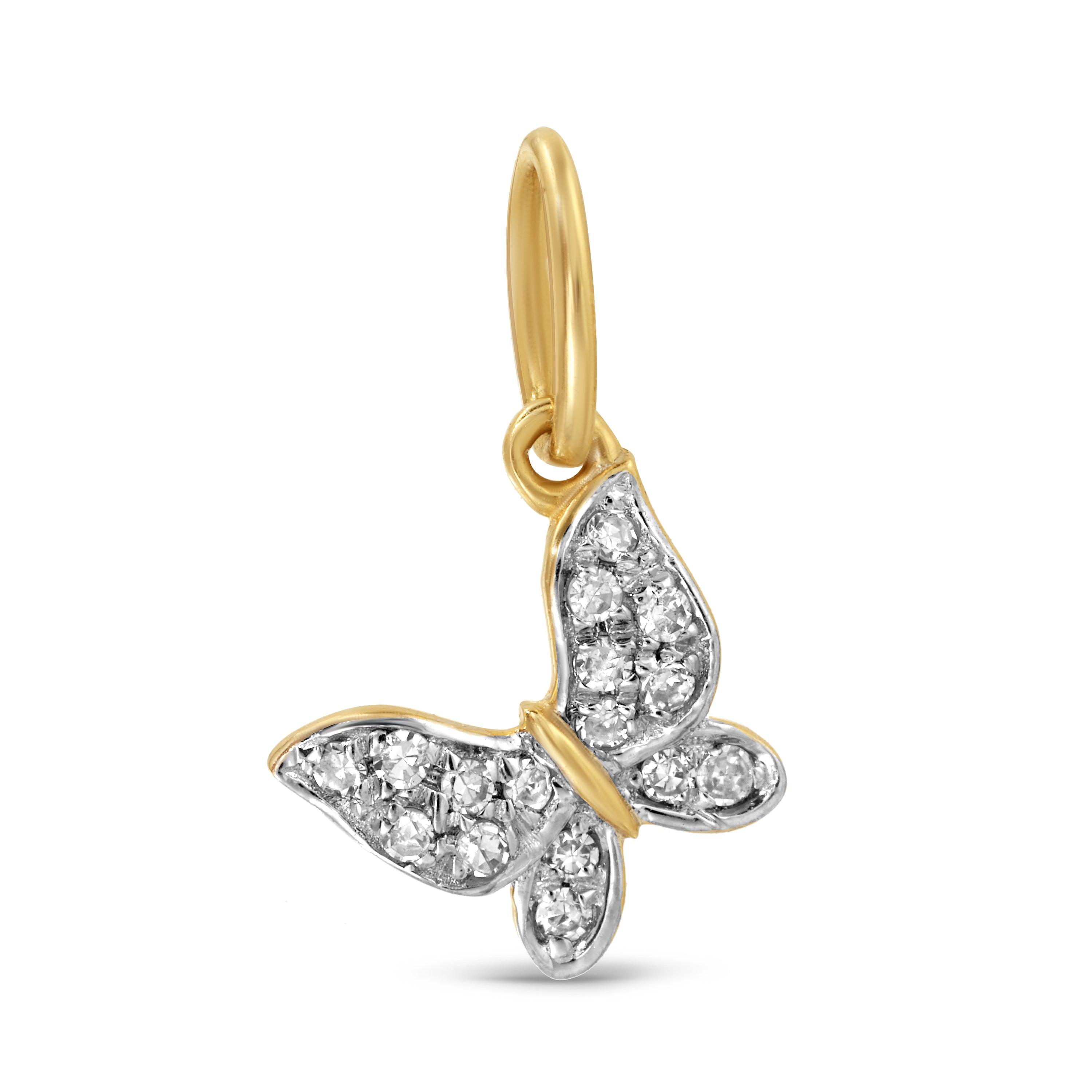 Diamond Butterfly Pendant – A Delicate Touch of Elegance