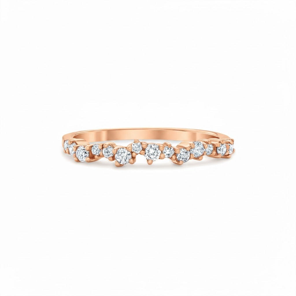 Carter Eve Jewelry 14K Rose Gold / 4 Diamond Confetti Ring