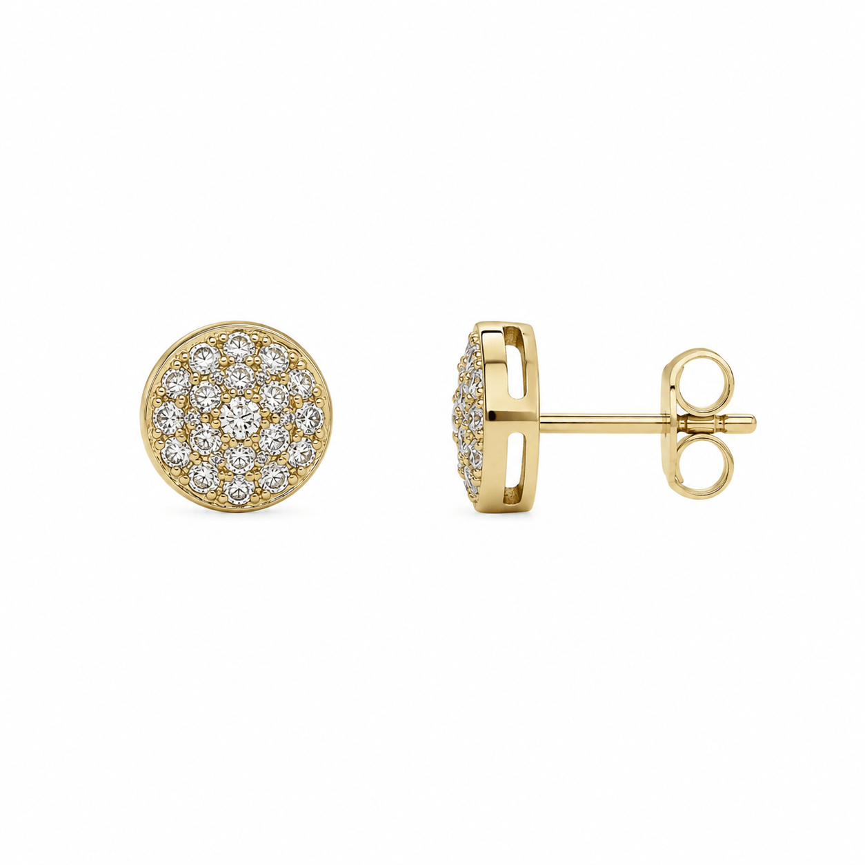 Curated Los Angeles Diamond Dome Studs