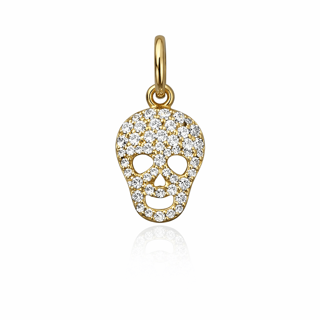 Curated Los Angeles Diamond Skull Charm