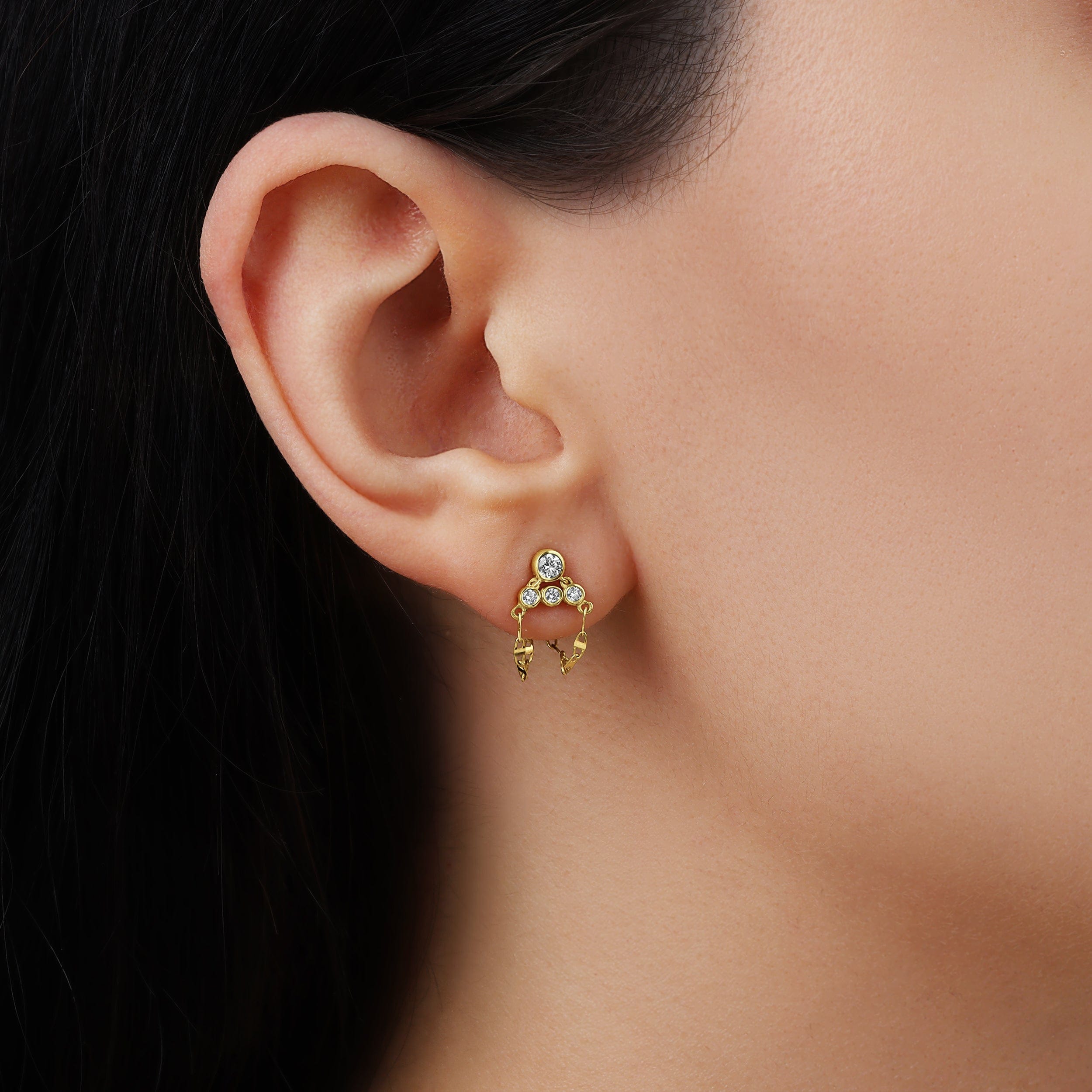 Danielle Morgan EARRINGS Anna Earrings, Aquamarine