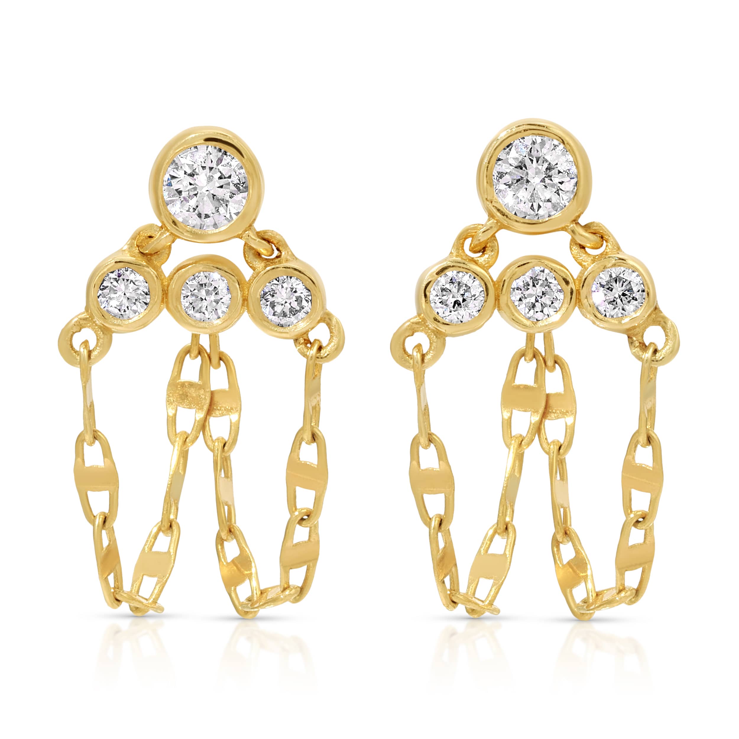 Danielle Morgan EARRINGS Anna Earrings, Diamond