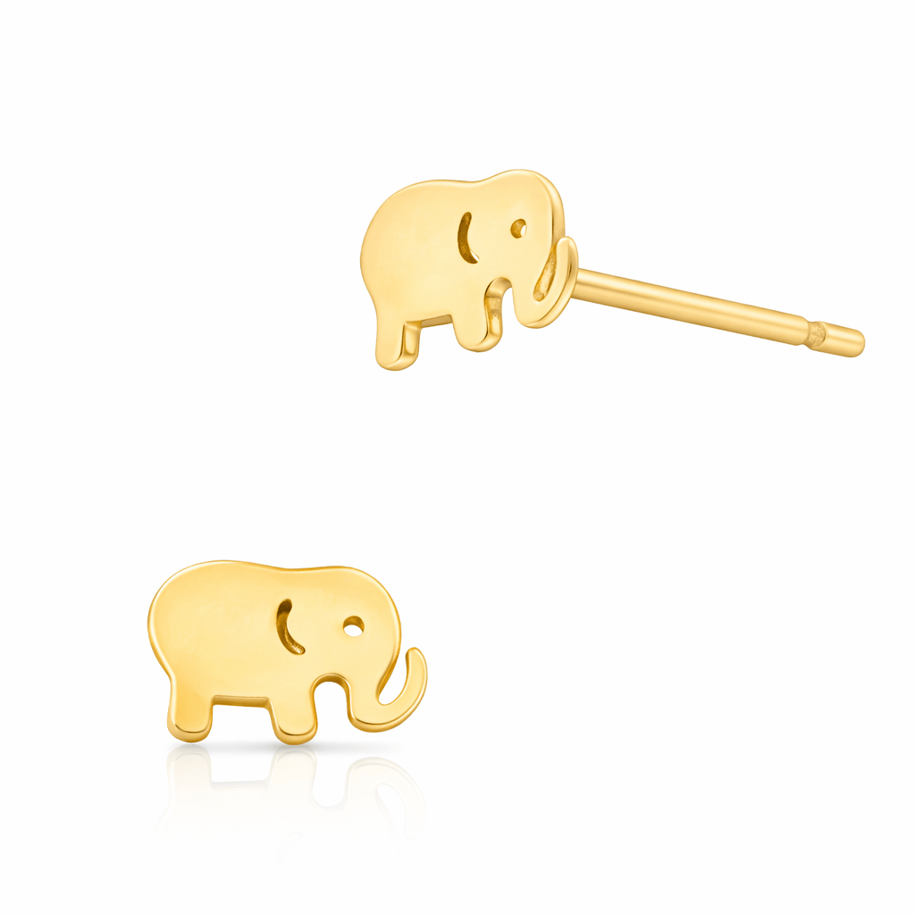 Curated Los Angeles Earrings Baby Elephant Stud Earring
