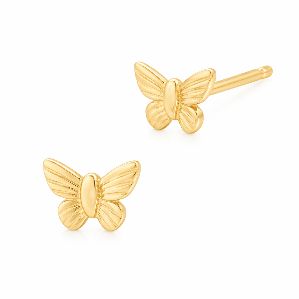 Curated Los Angeles Earrings Butterfly Stud Earring