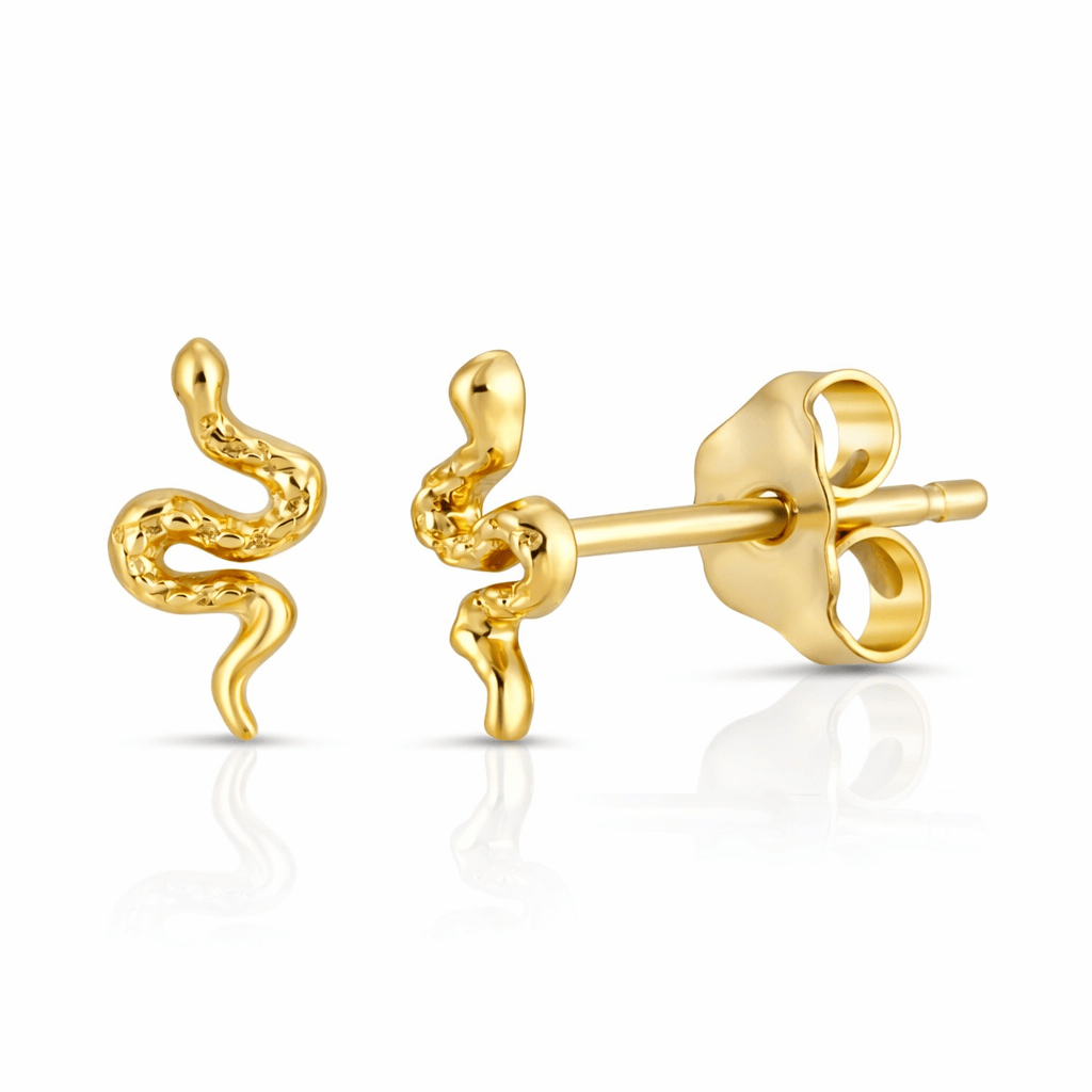 Curated Los Angeles EARRINGS Snake Studs