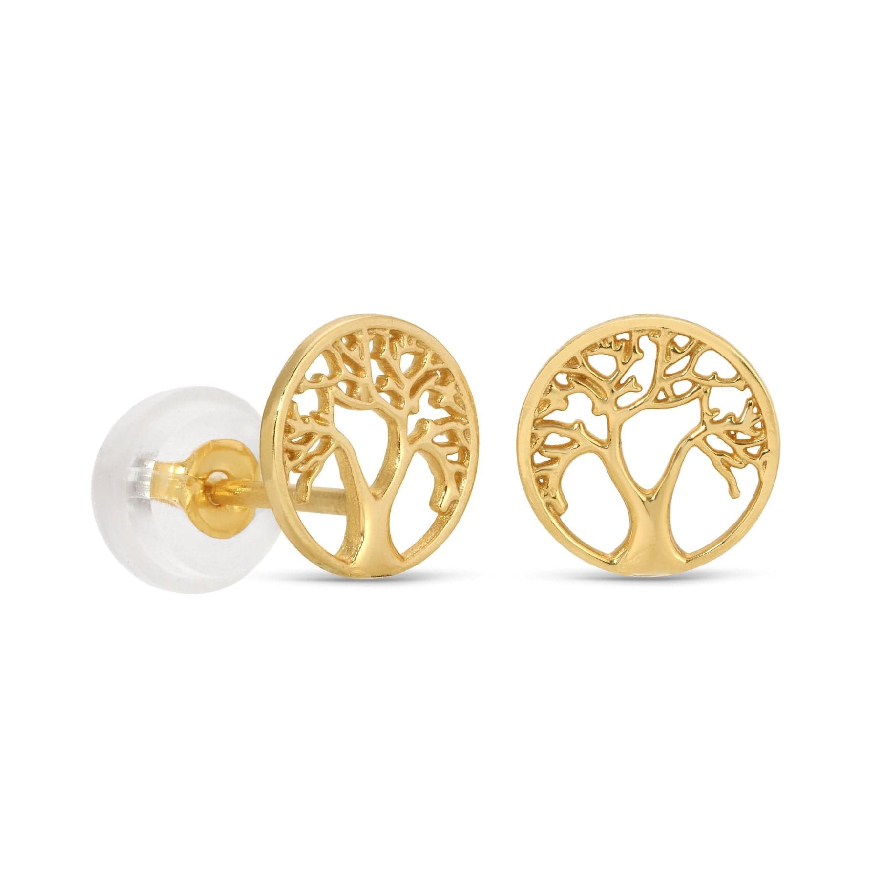 Curated Los Angeles EARRINGS Tree Of Life Studs