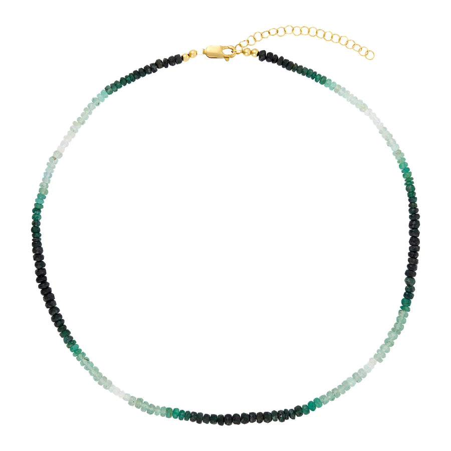 Emerald Ombre Necklace