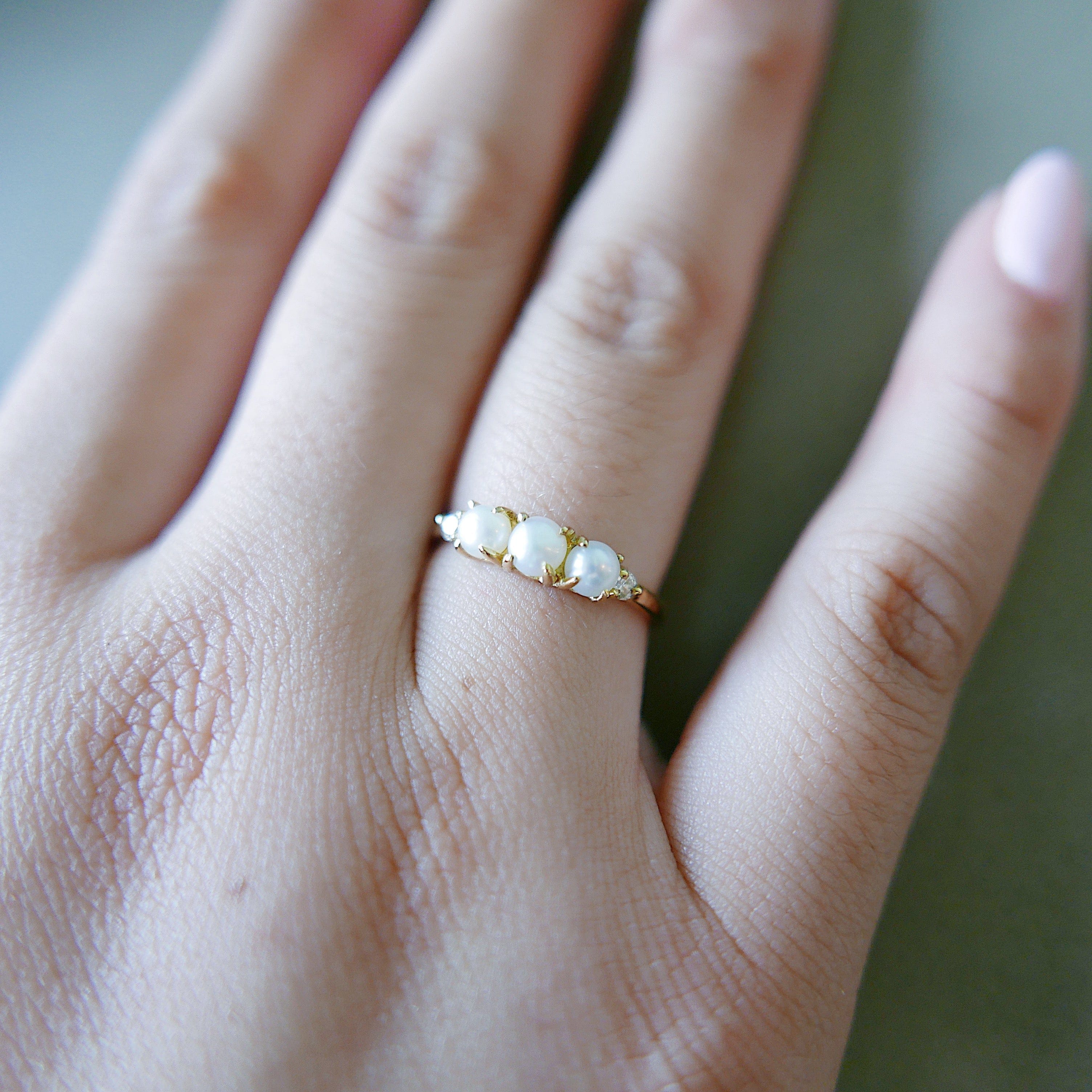 Mason Grace Jewelry Hailey Pearl Ring