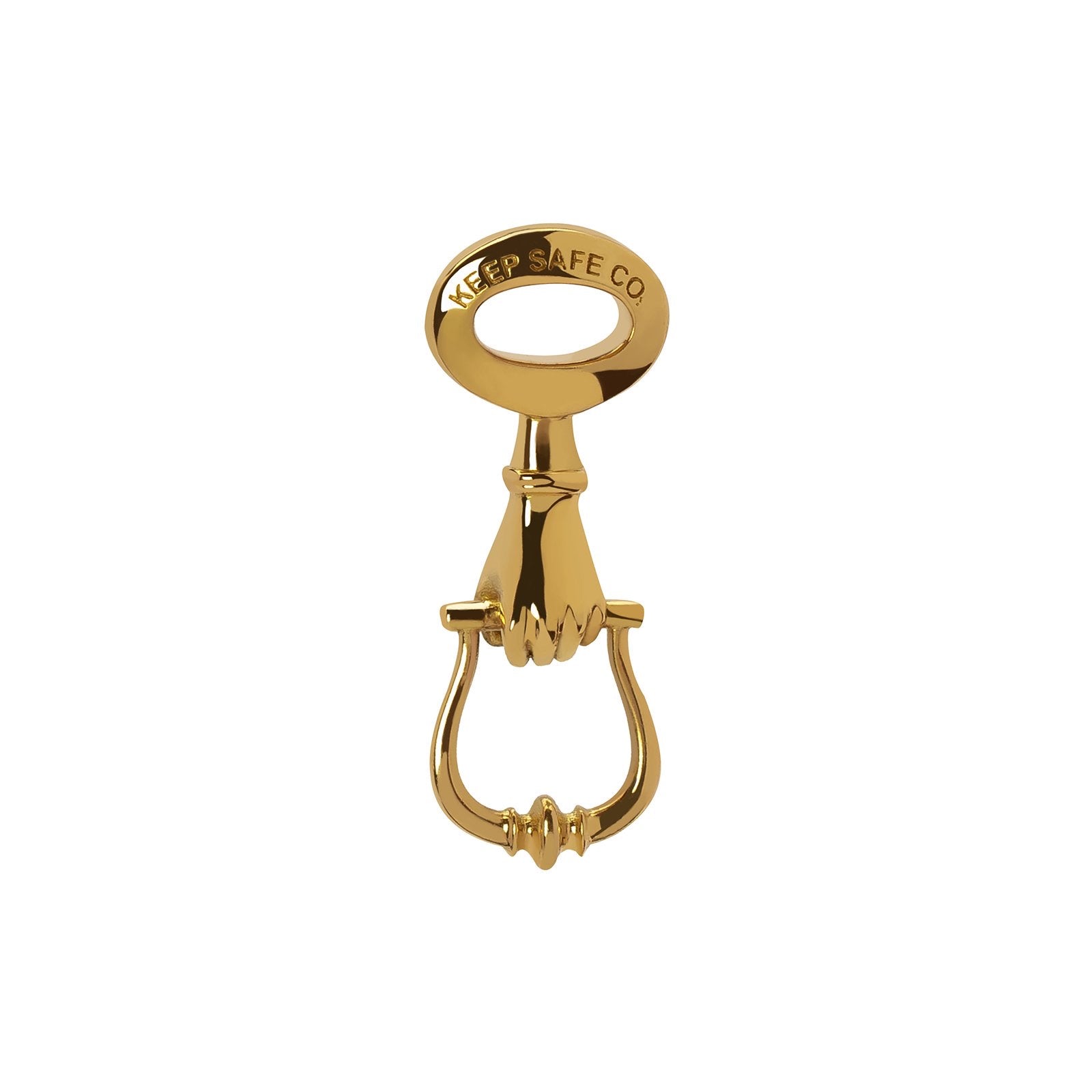 Small Keep Safe Co Hand Charm