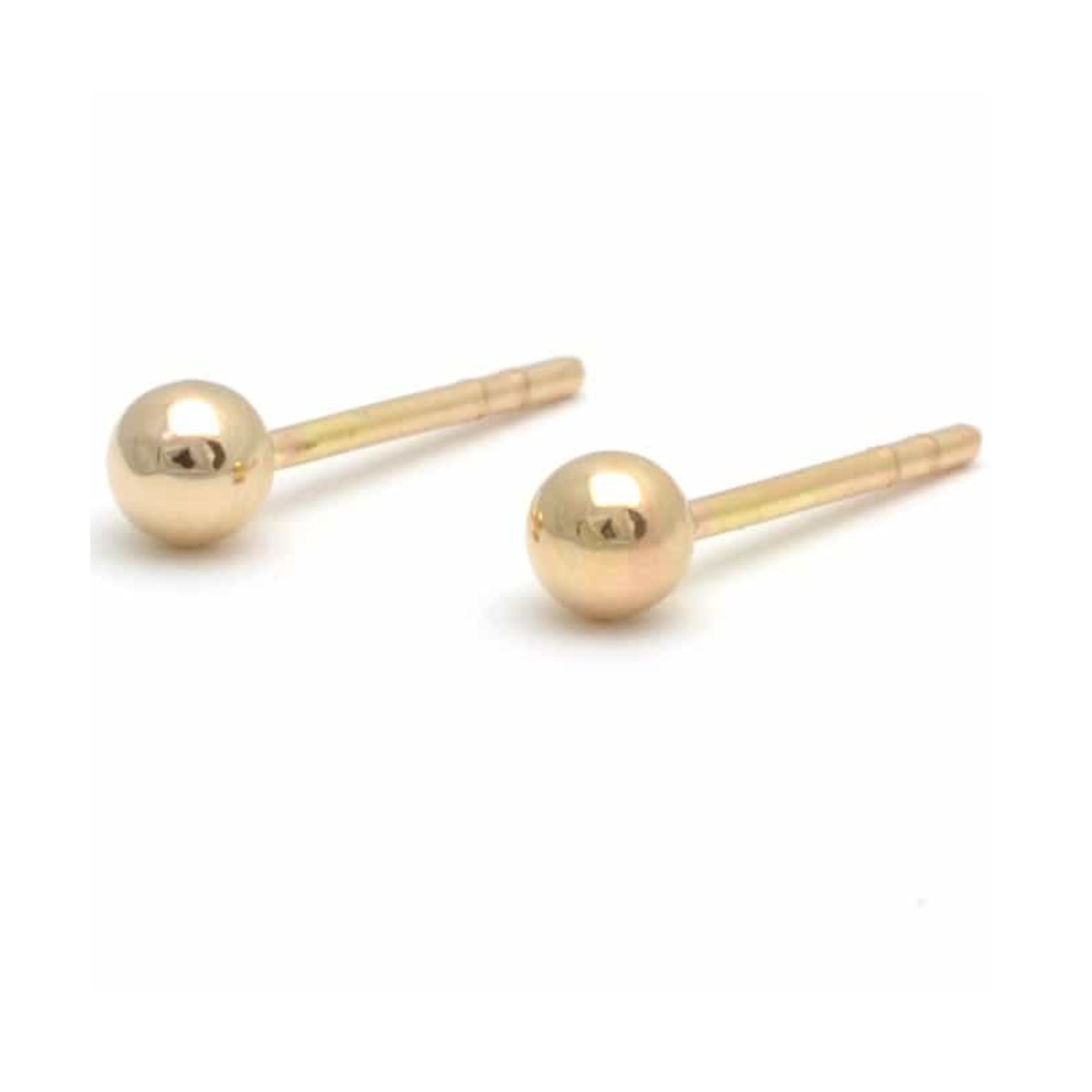 Mini Gold Ball Studs