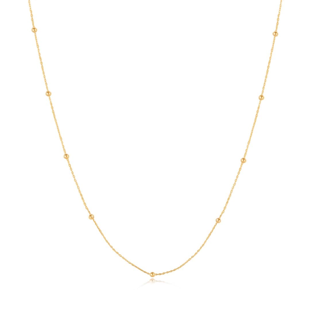 Curated LA Necklace 14K Yellow Gold Baguette Necklace