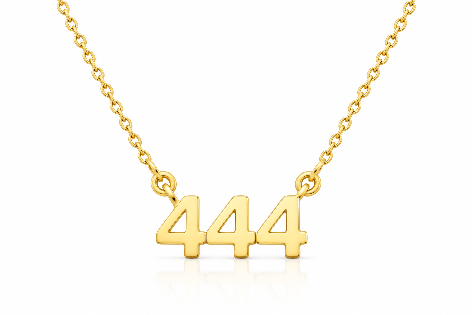 Carter Eve Jewelry NECKLACES 444 Angel Number Pendant Necklace