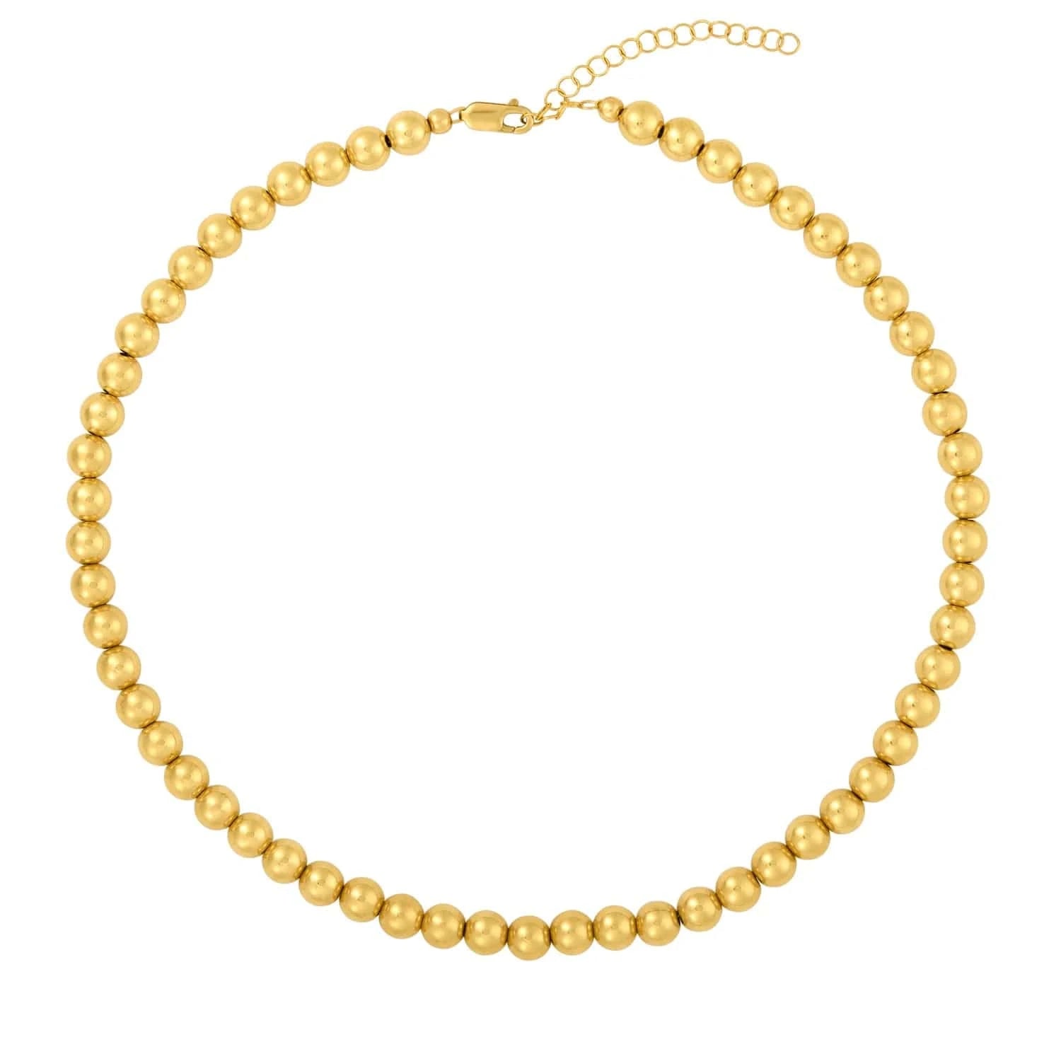 Karen Lazar NECKLACES 7MM SIGNATURE GOLD BEADED NECKLACE
