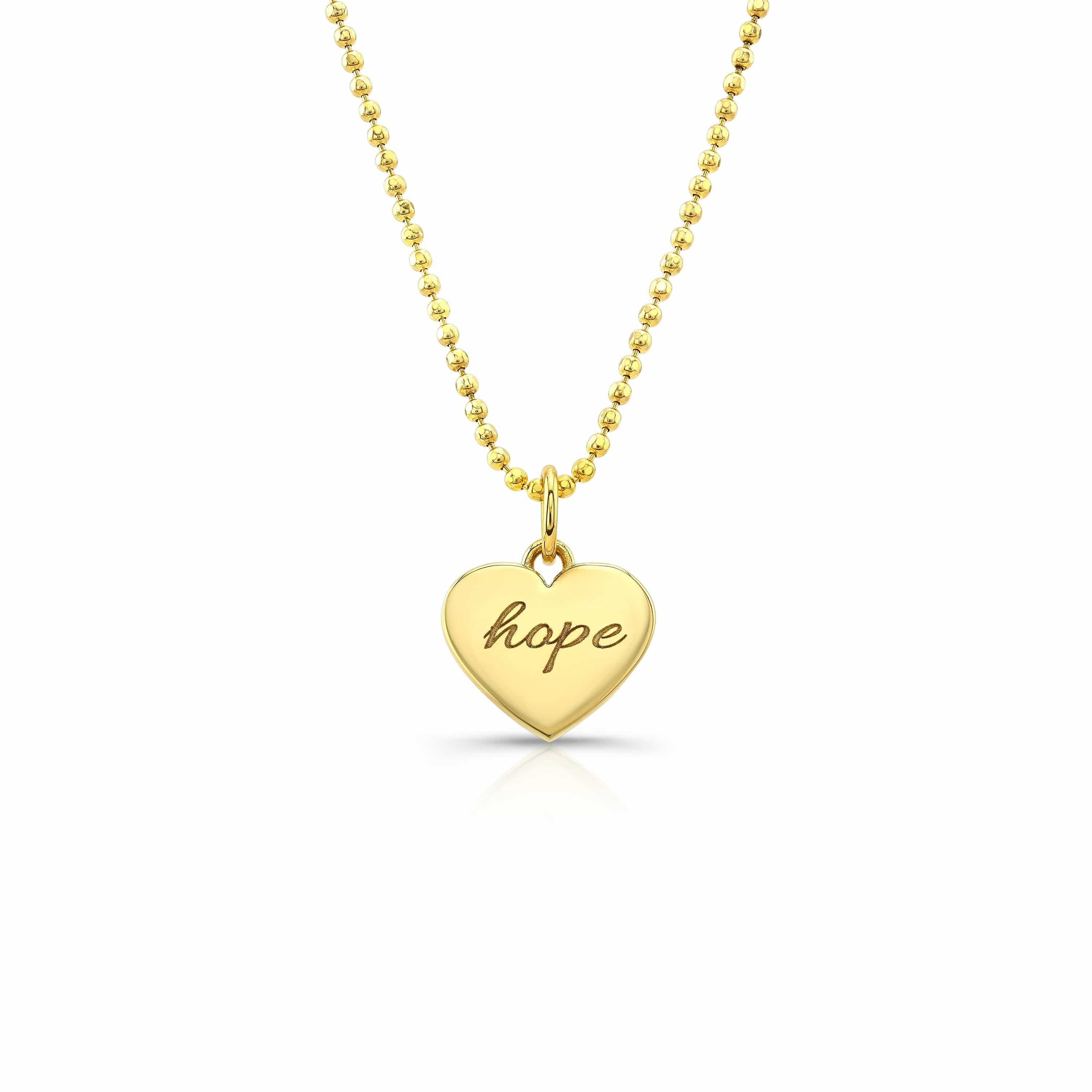 Carter Eve Jewelry NECKLACES Anahata Pendant Necklace 14K Gold