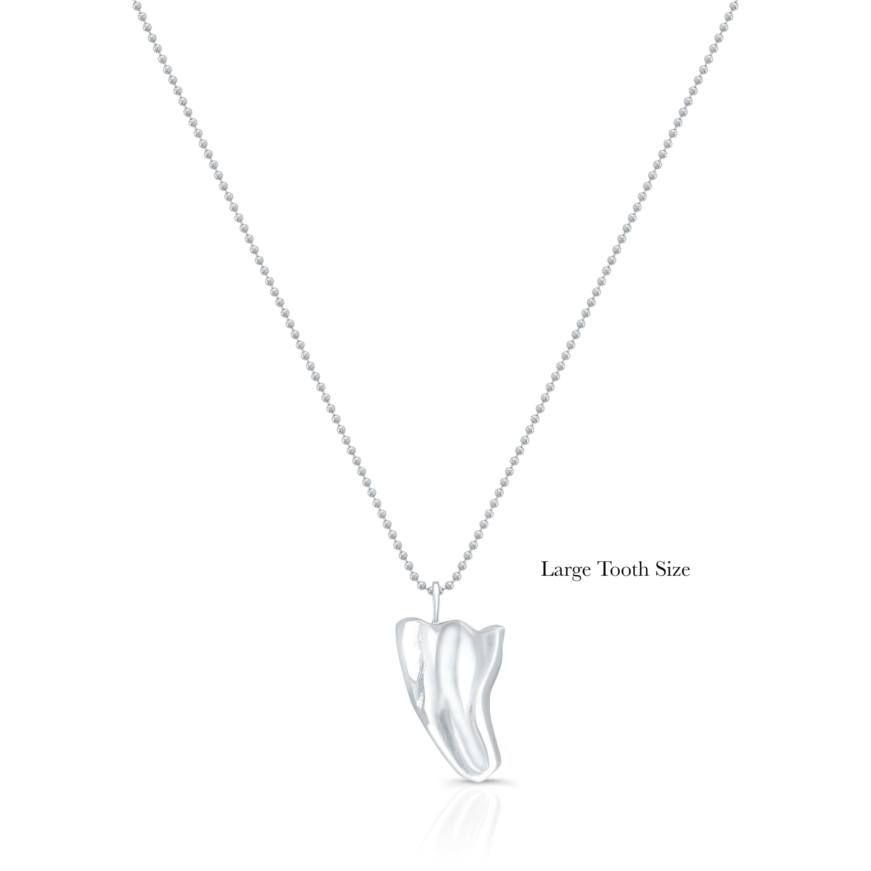 Carter Eve Jewelry NECKLACES Custom 14K Gold Puppy Tooth Pendant