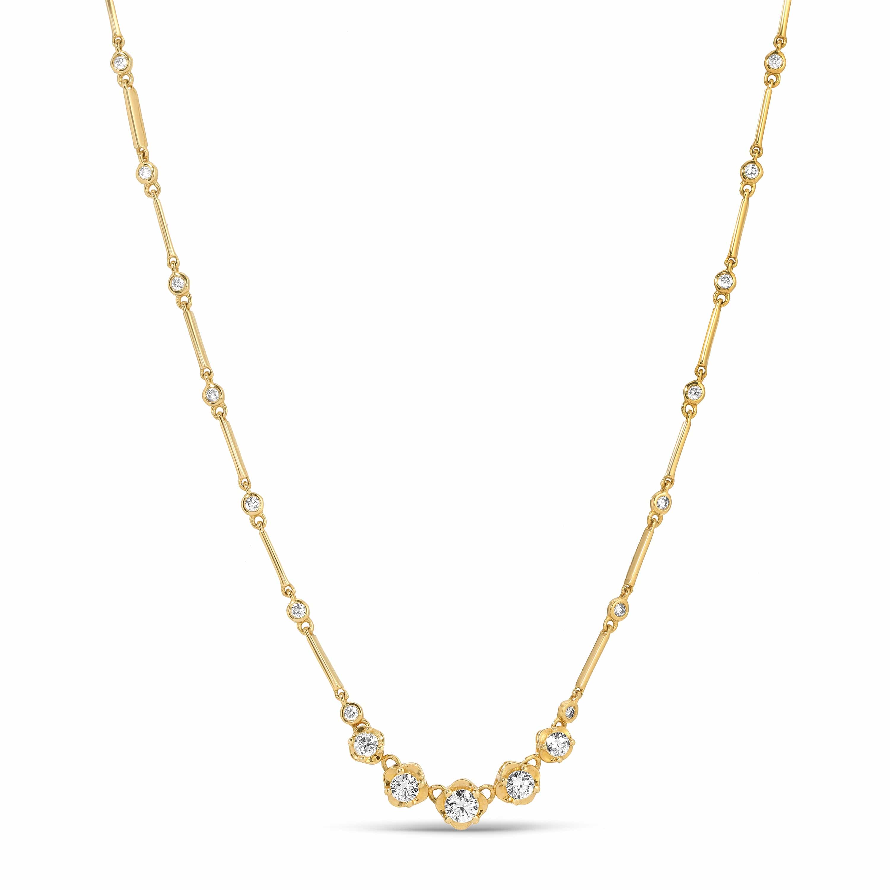 Curated Los Angeles NECKLACES Diamond Choker Necklace