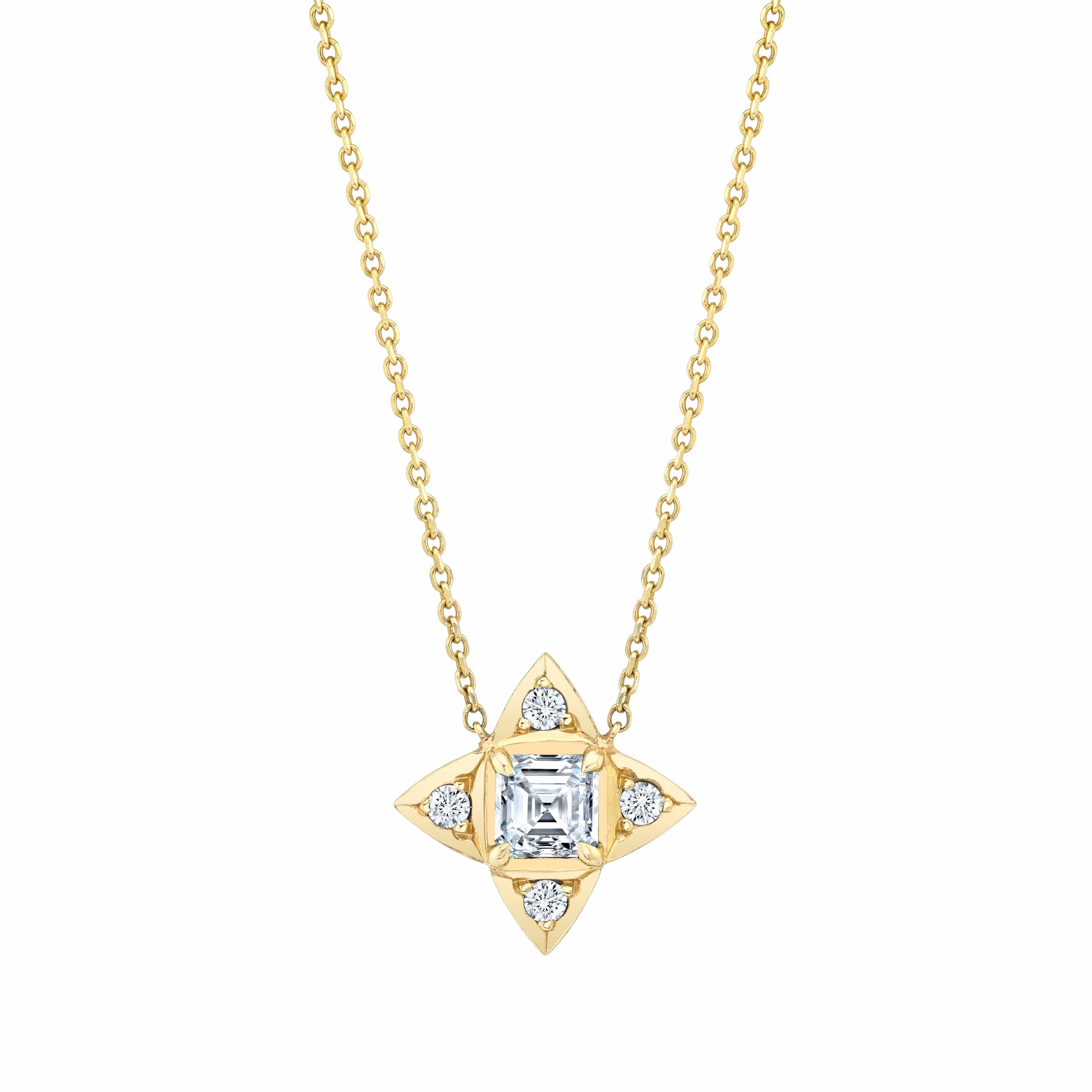 Carter Eve Jewelry NECKLACES Diamond North Star Pendant Necklace