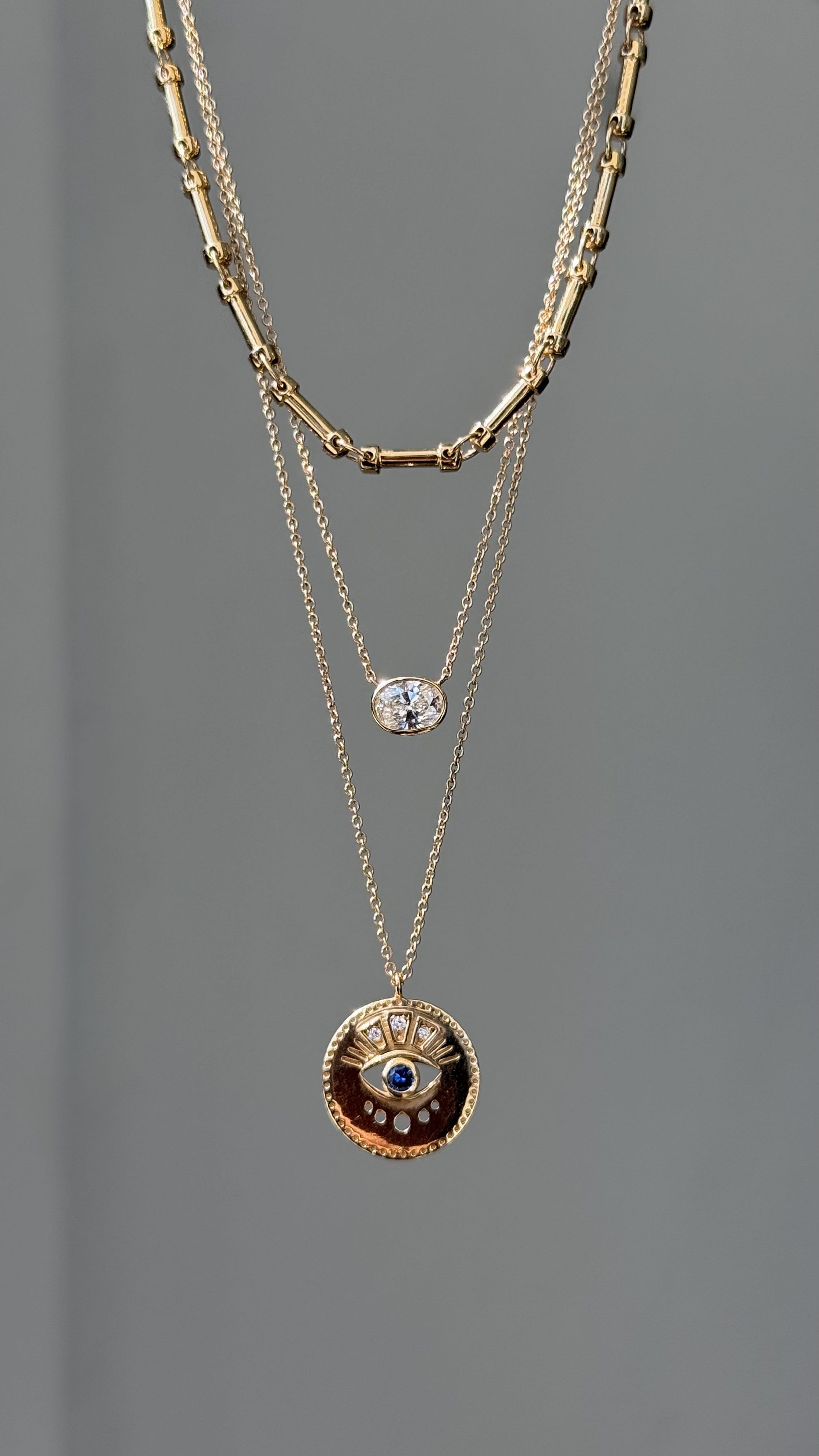 bluboho NECKLACES Eternal Gaze Evil Eye Pendant Necklace