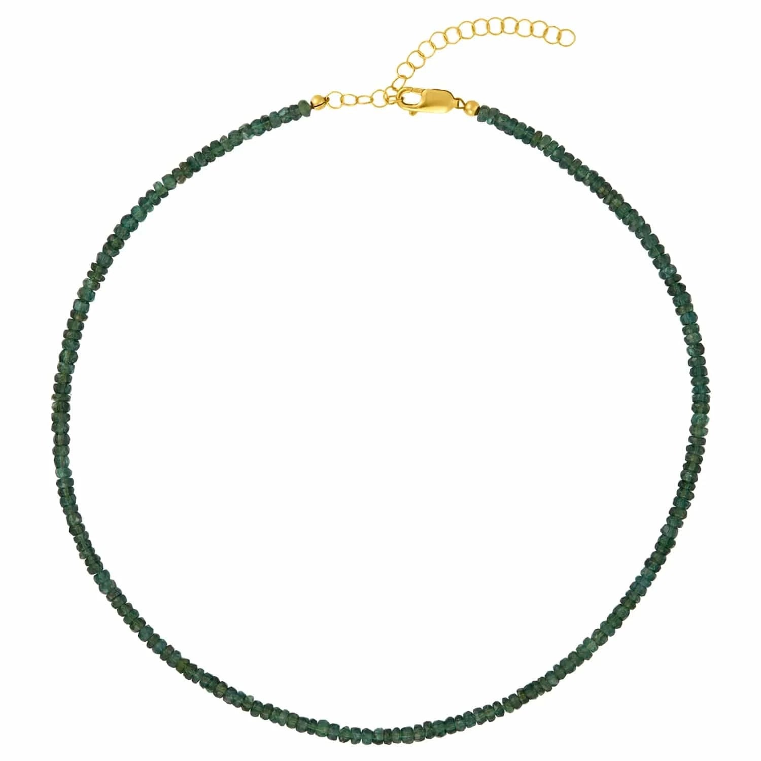 Karen Lazar NECKLACES GREEN KYANITE NECKLACE