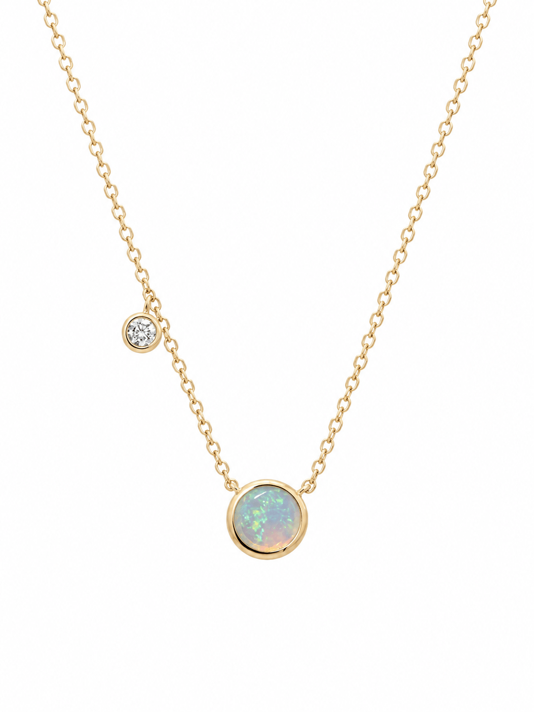 FADE TO BLACK STUDIO NECKLACES Moon Beam Necklace