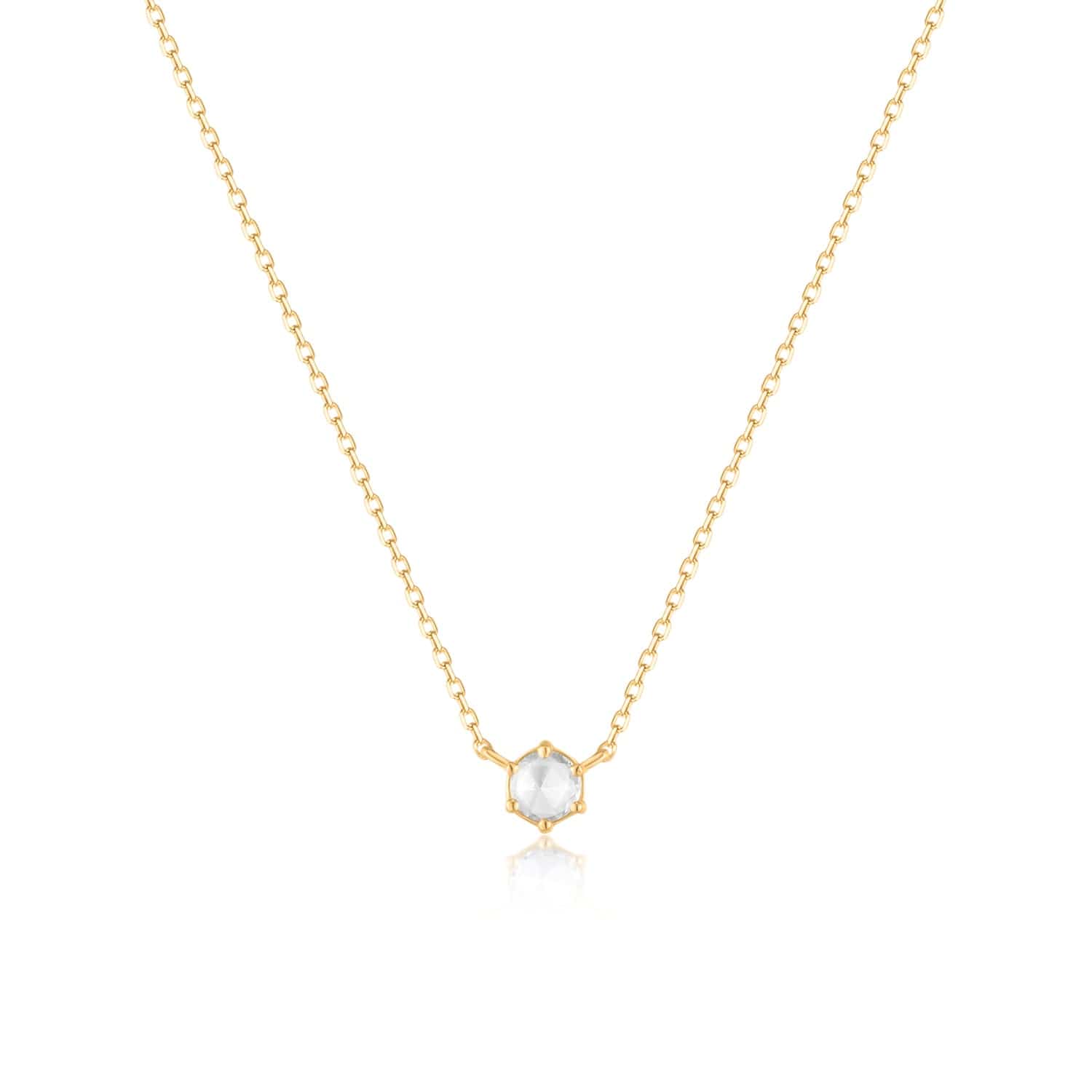 CLA NECKLACES Rosecut Sapphire Necklace