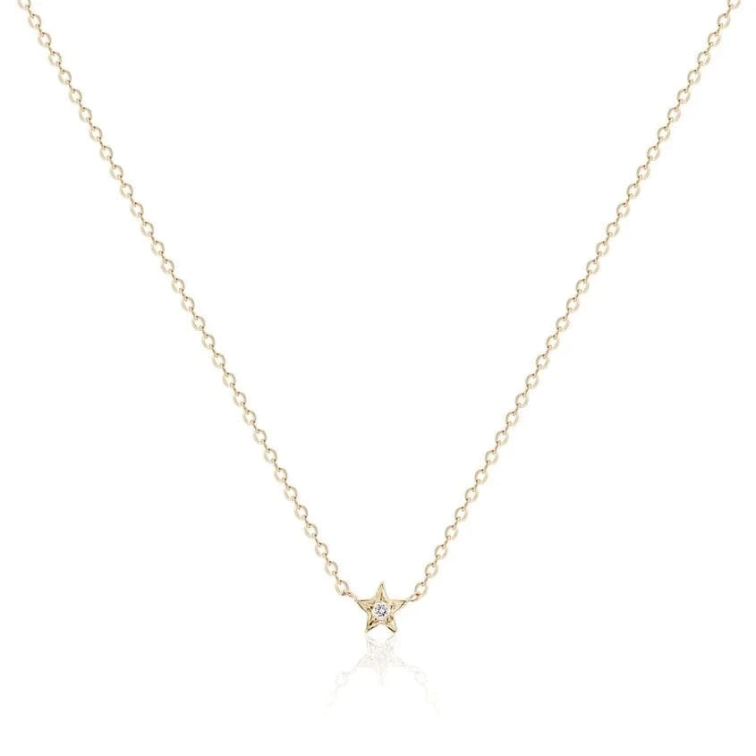 Charlie and Marcelle NECKLACES Teeny Tiny Wishing Star Necklace