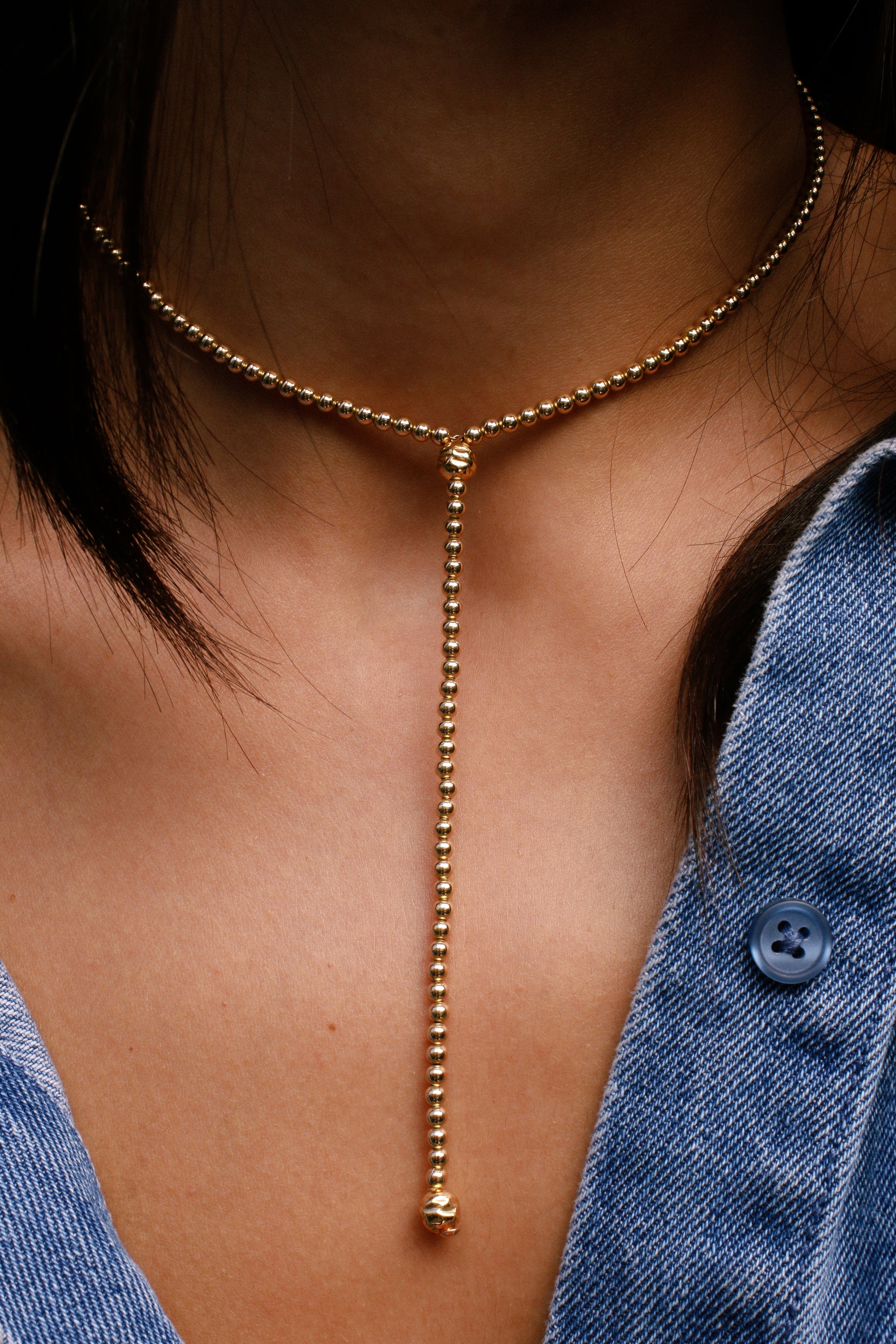 Karen Lazar Design NECKLACES The Westerner Lariat Necklace
