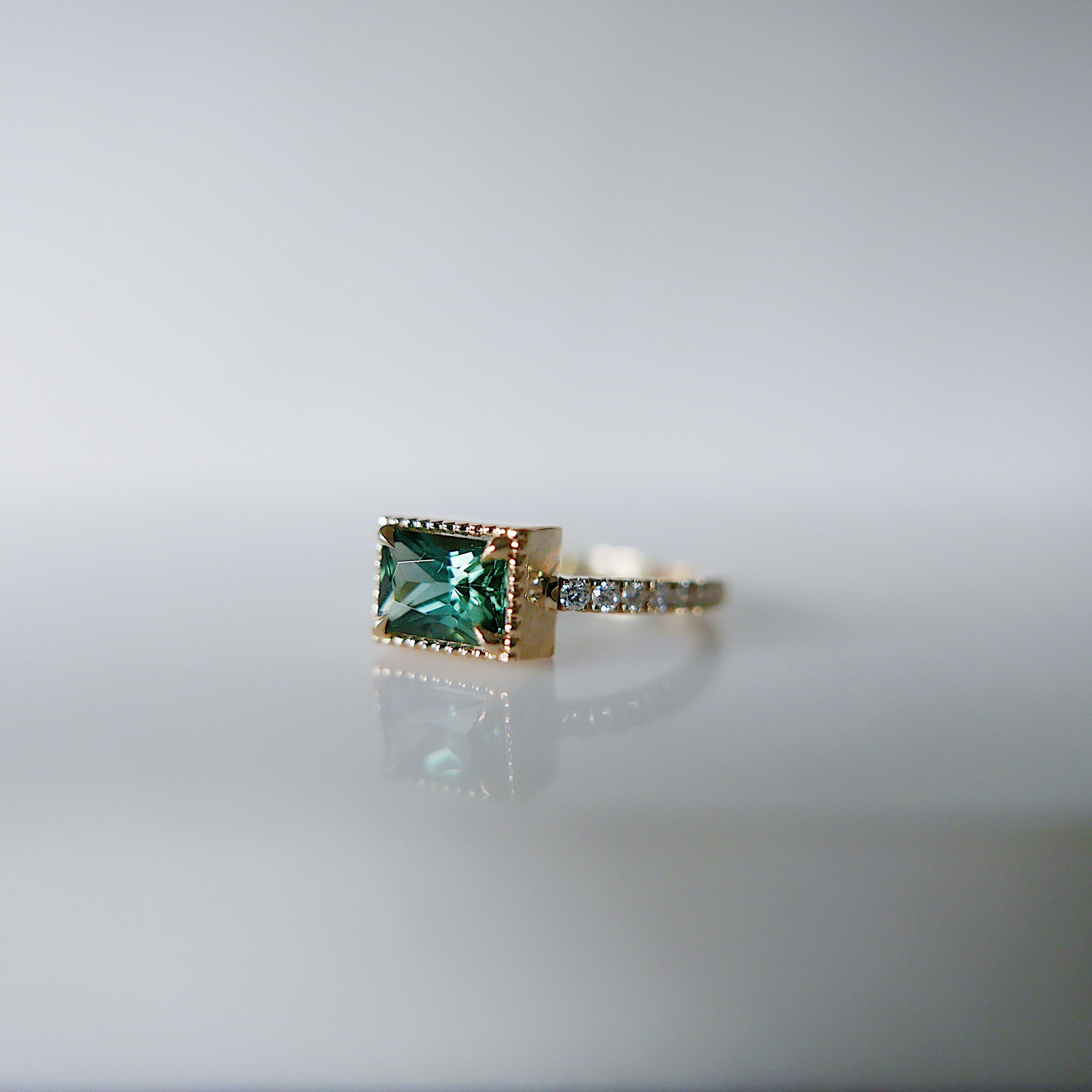 Mason Grace One Of A Kind Tourmaline East West Ring