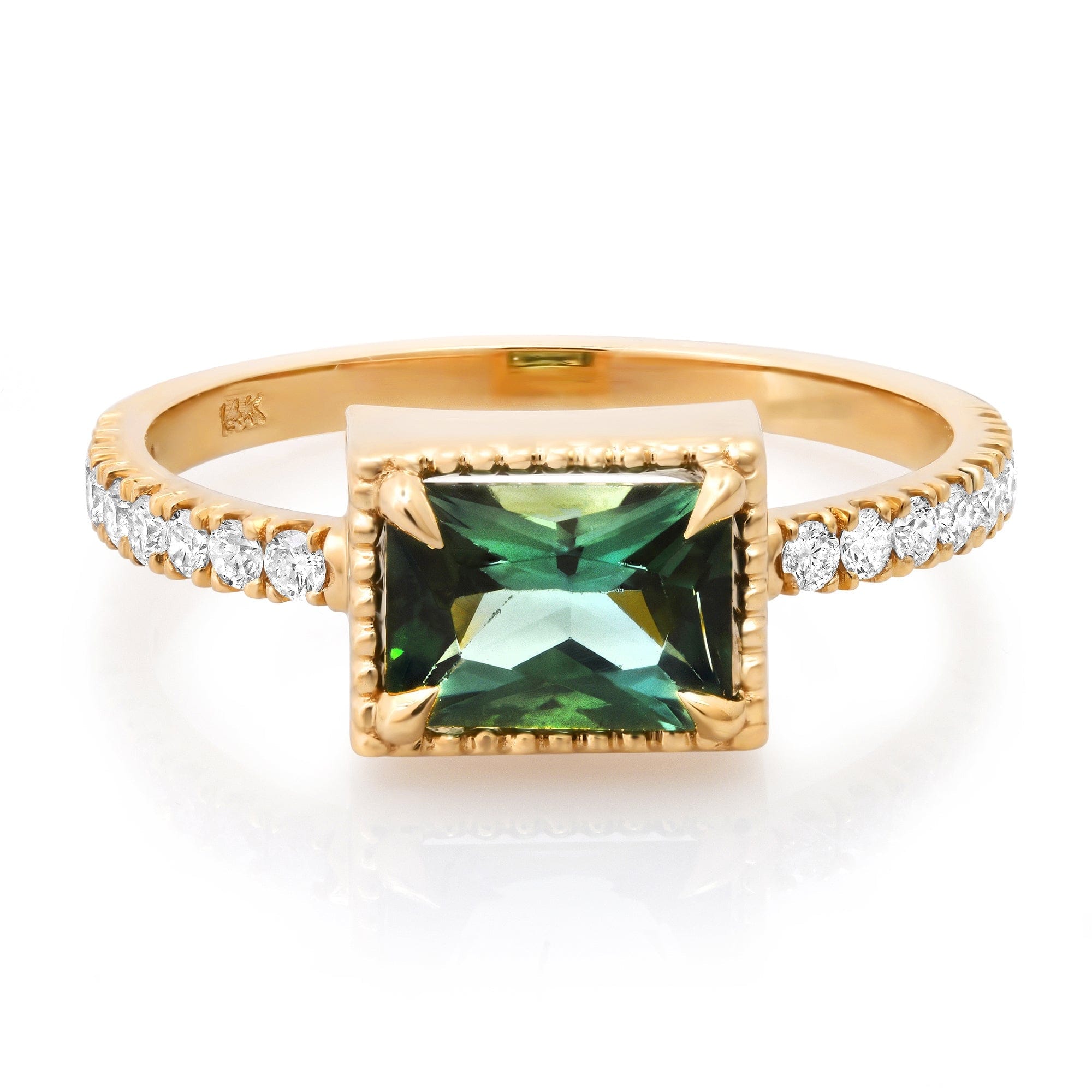 Mason Grace One Of A Kind Tourmaline East West Ring