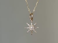Diamond North Star Charm
