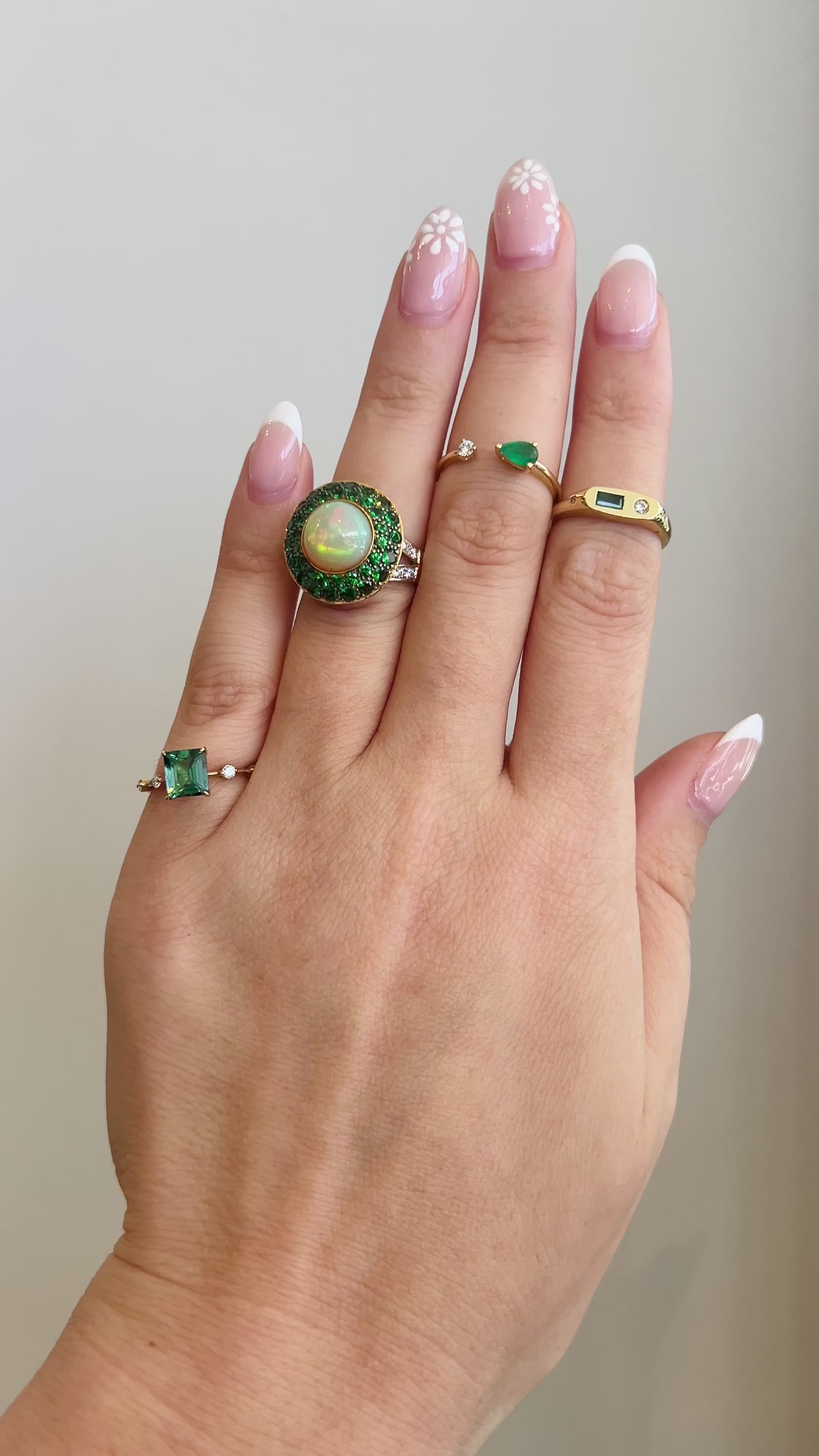 Lyra Five-Stone Engagement Ring
