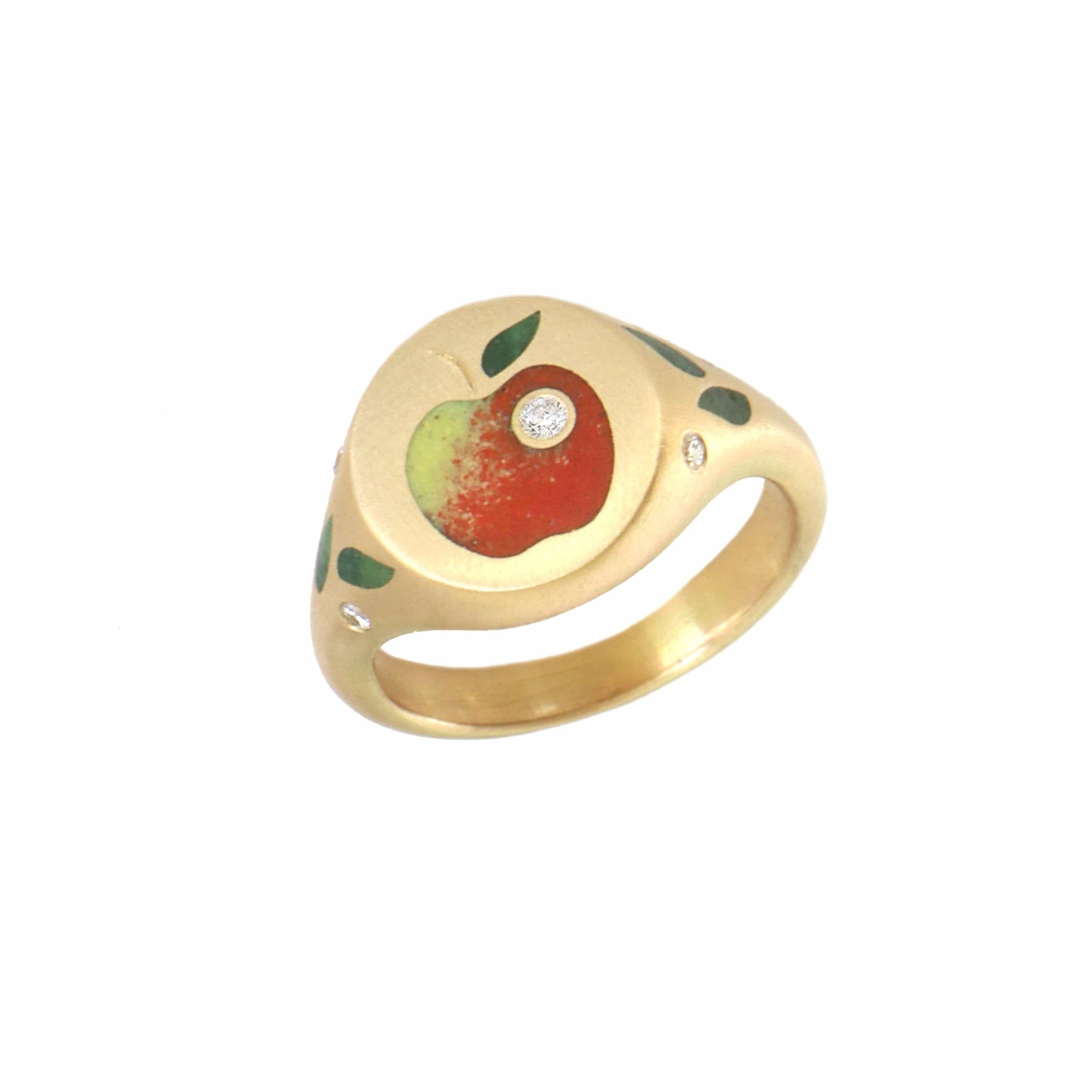 Gwen Barba RINGS Apple Signet Ring