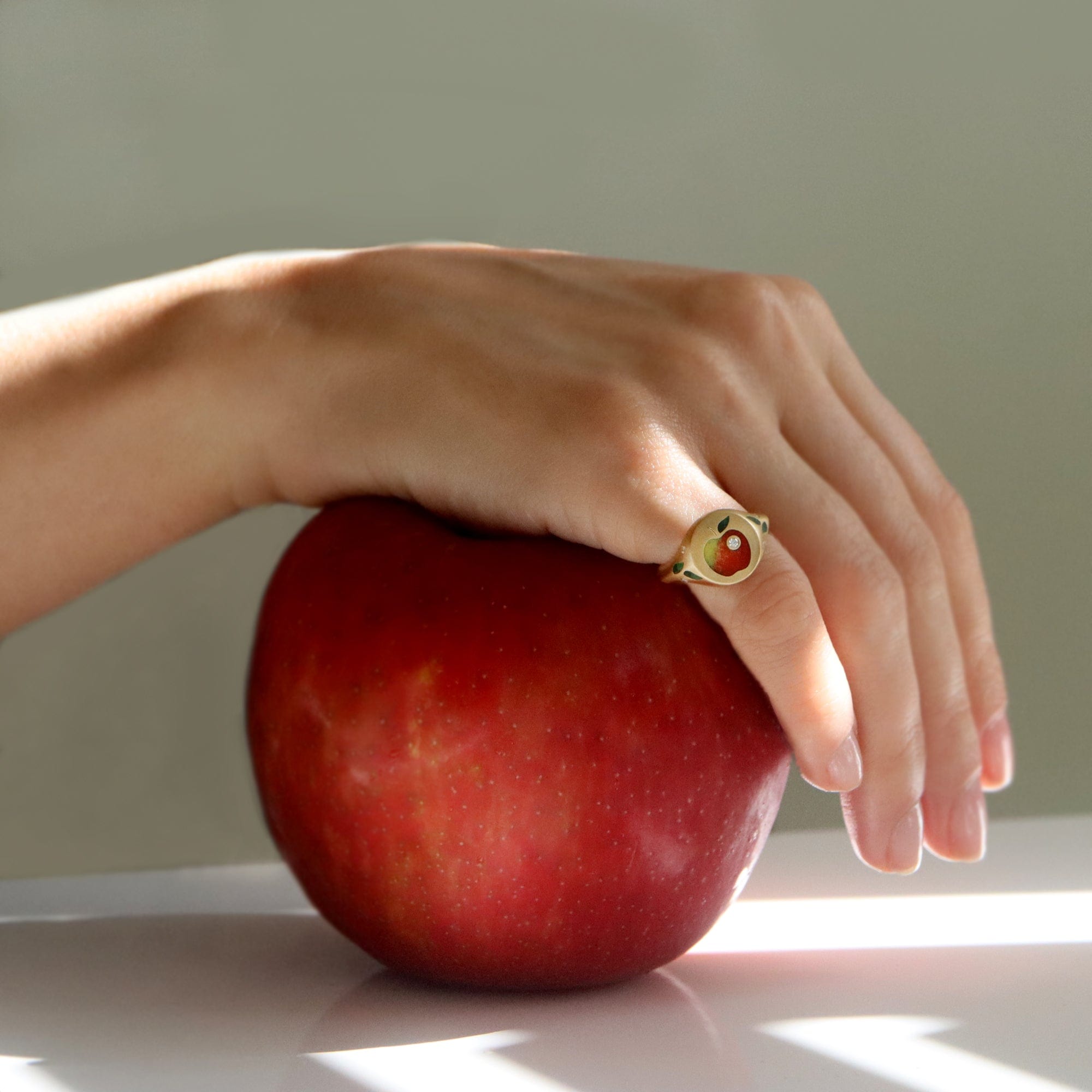 Gwen Barba RINGS Apple Signet Ring