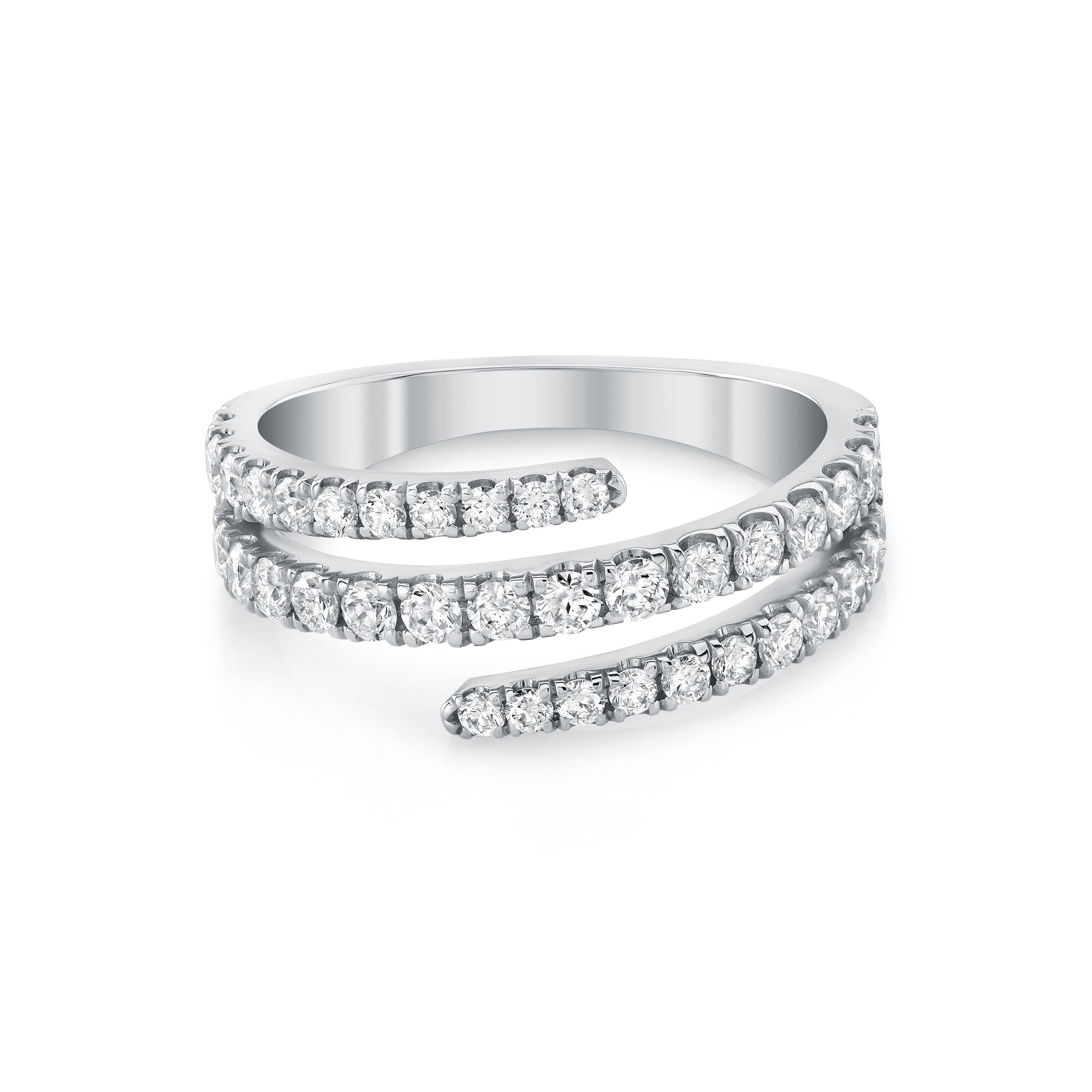 Carter Eve Jewelry RINGS Chunky Diamond Wrap Ring