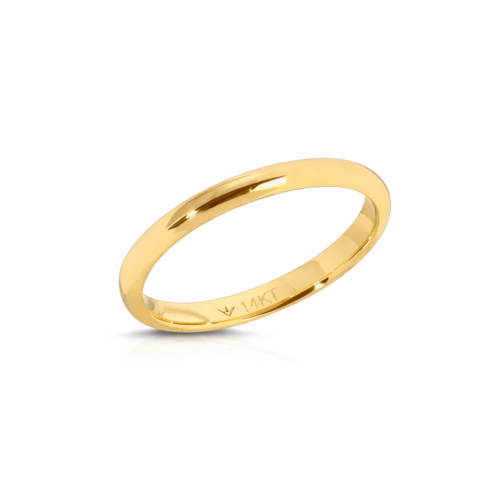 Curated Los Angeles RINGS Classic Gold Band