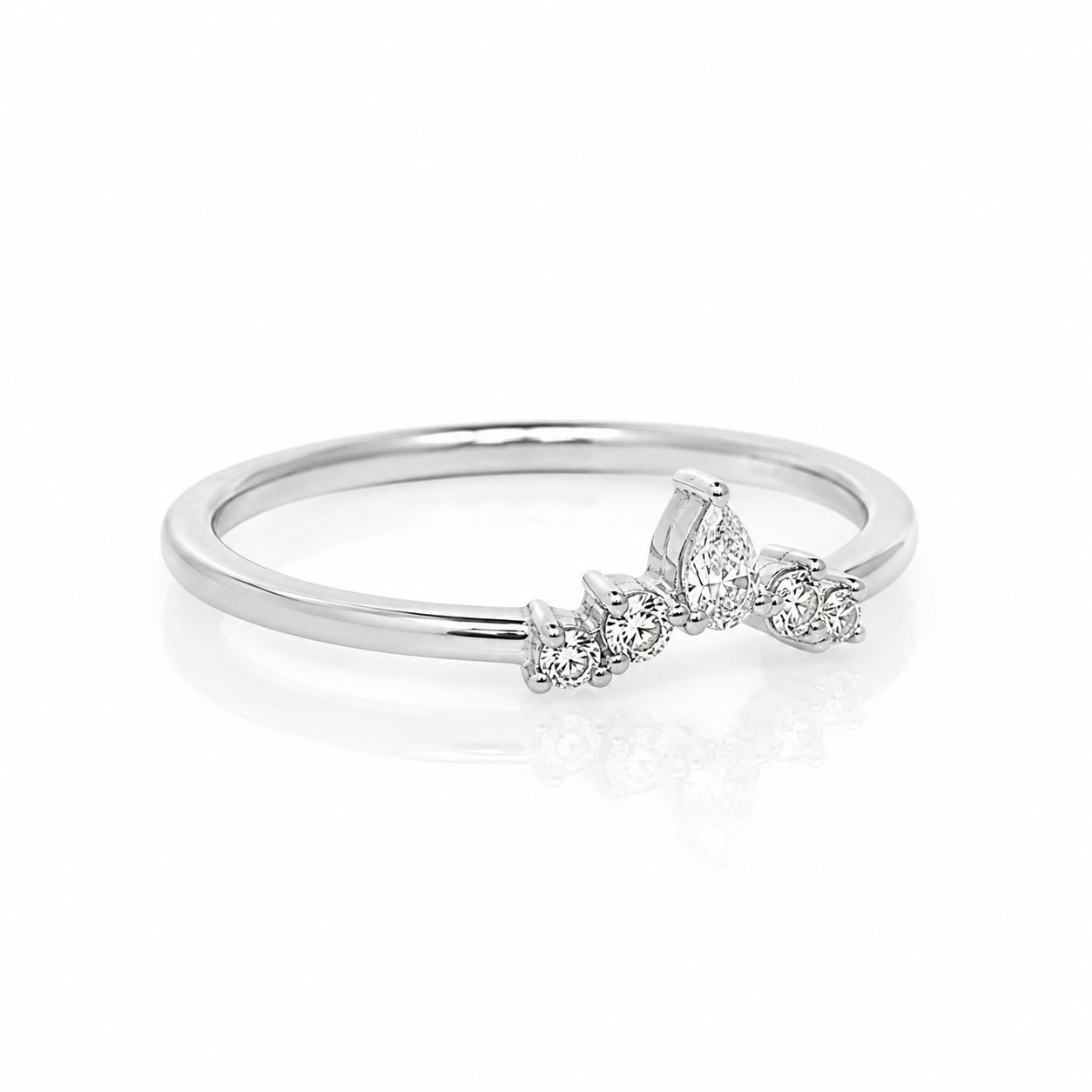 Curated Los Angeles RINGS Diamond Crown Ring