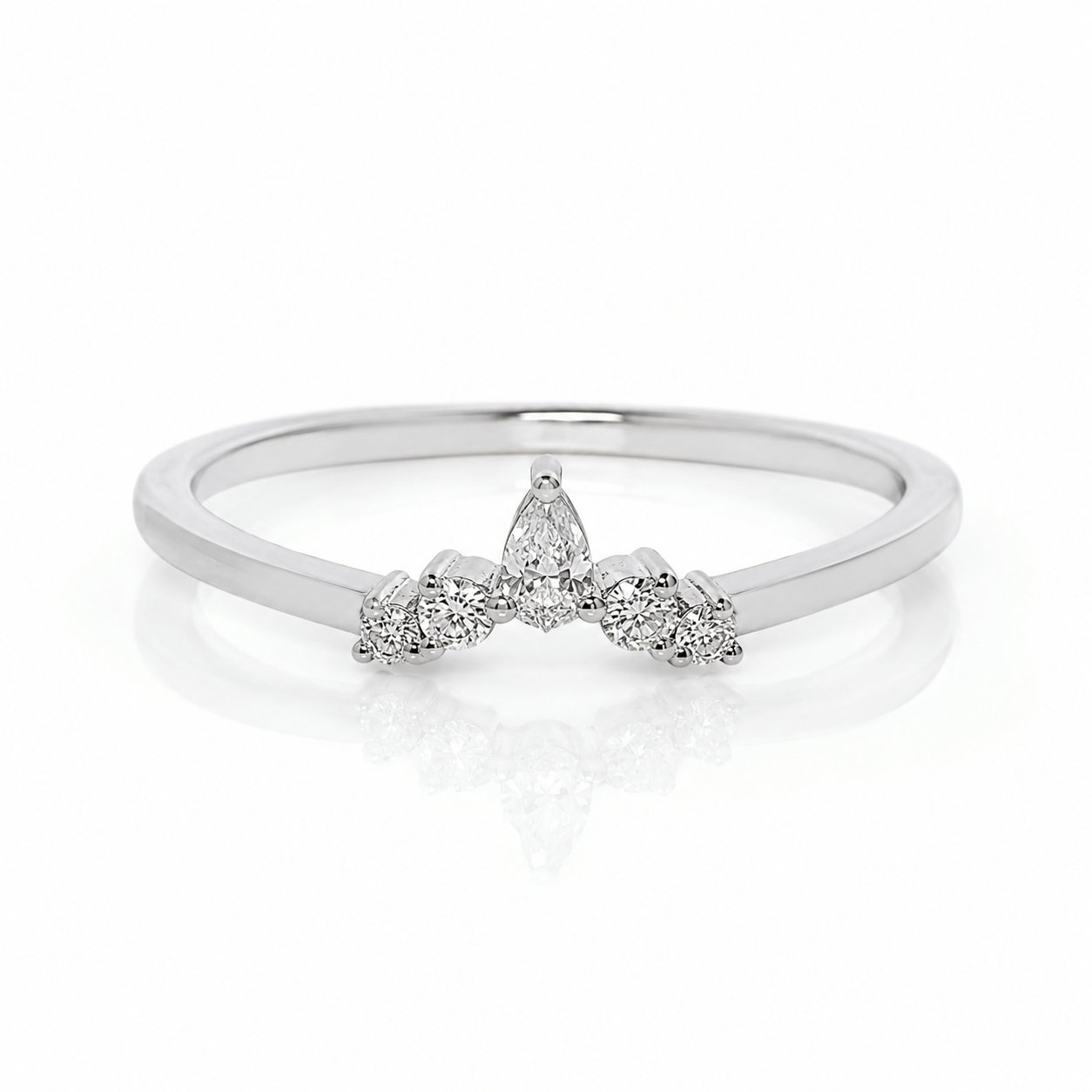 Curated Los Angeles RINGS Diamond Crown Ring