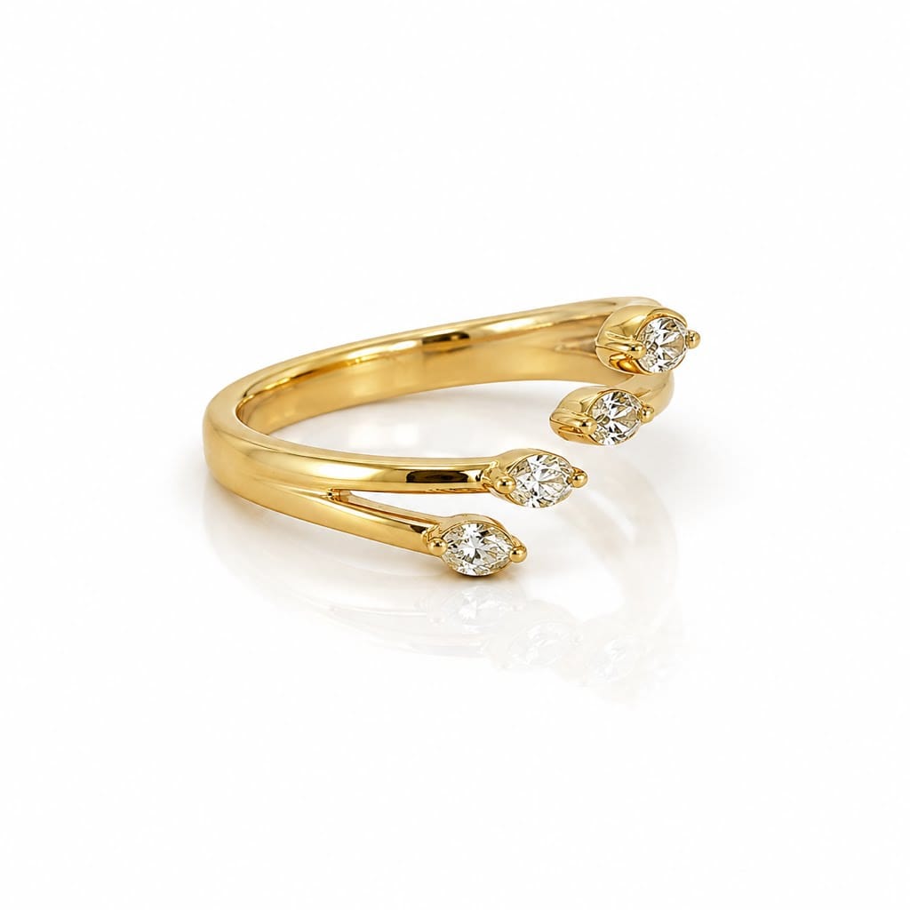 Curated Los Angeles RINGS Diamond Wrap Ring