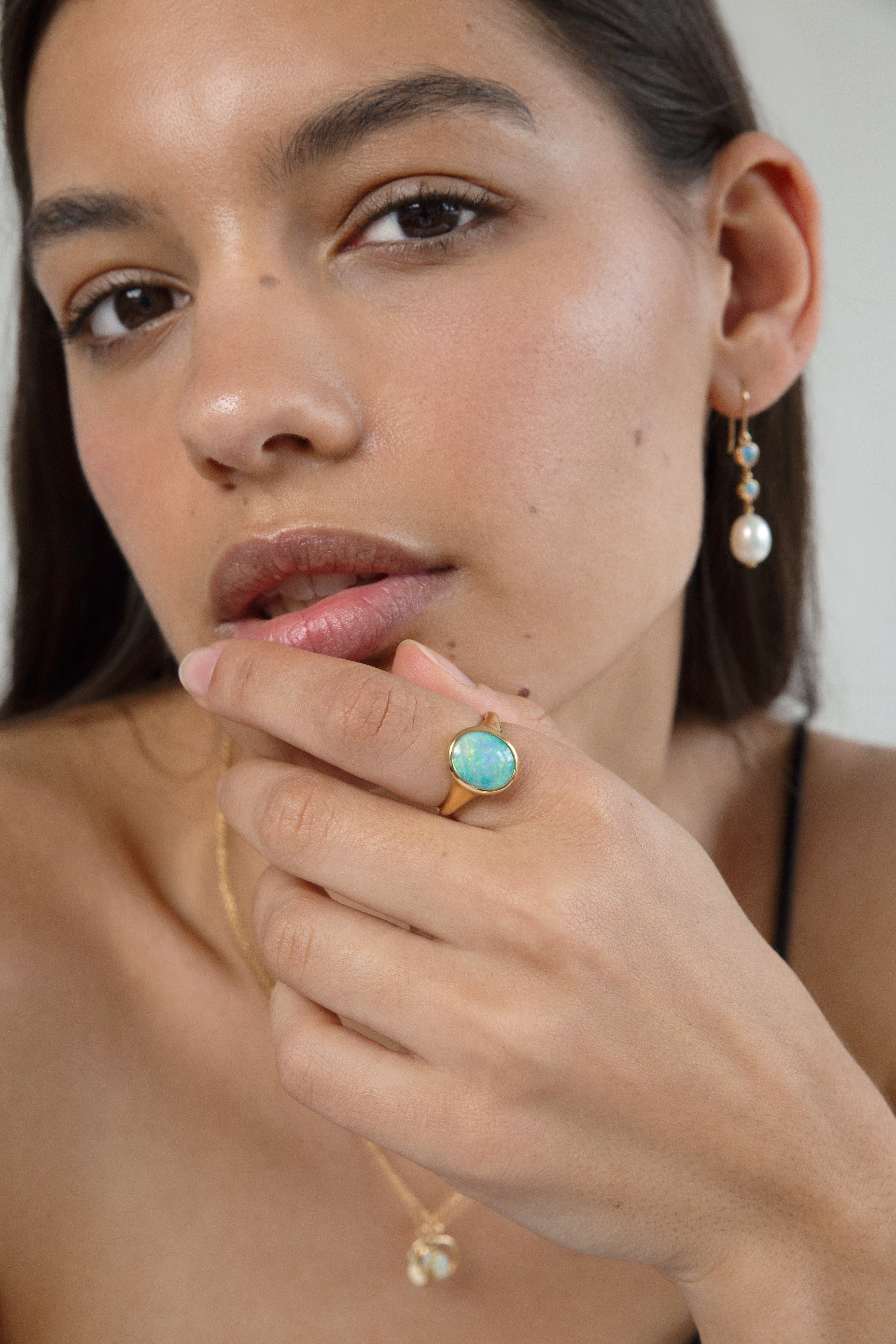 Fade to Black Jewelry RINGS Elegant Galaxy Signet Ring