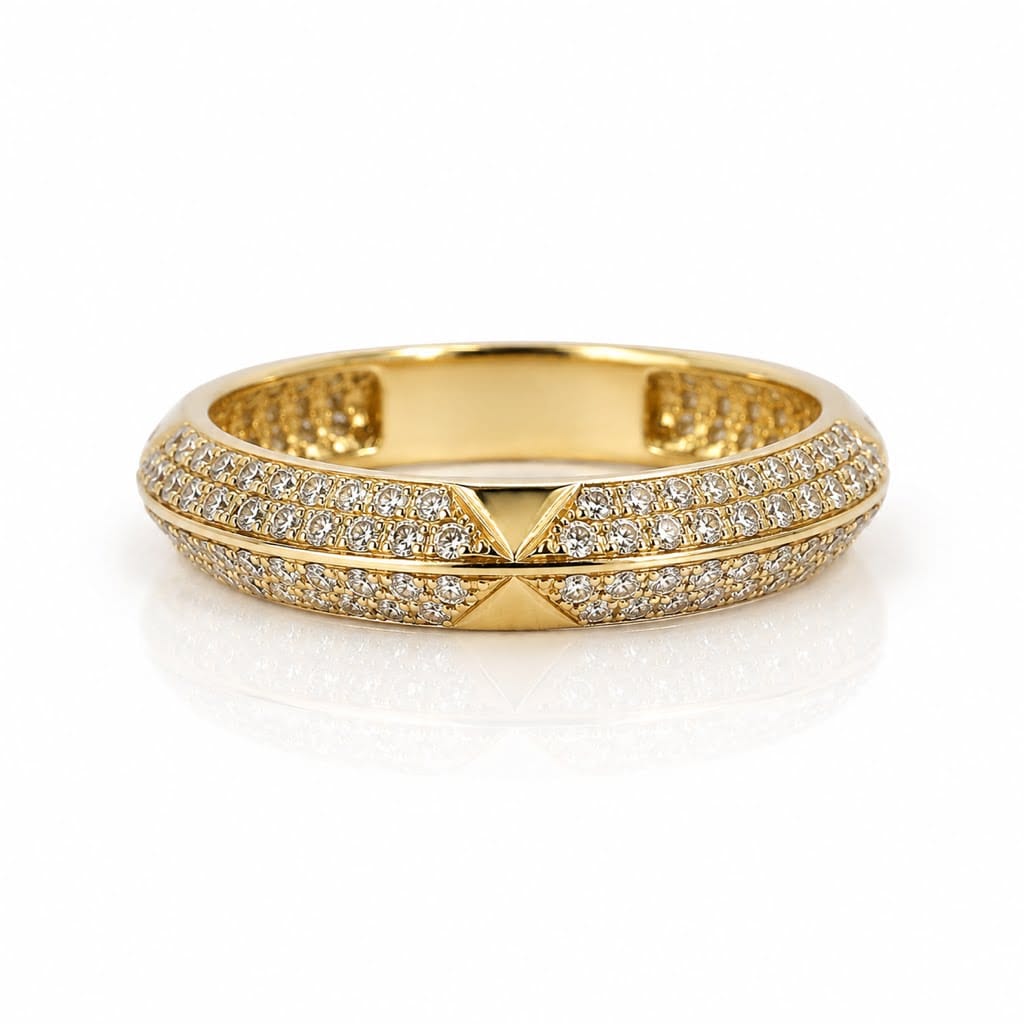 Curated Los Angeles RINGS Geometric Diamond Ring
