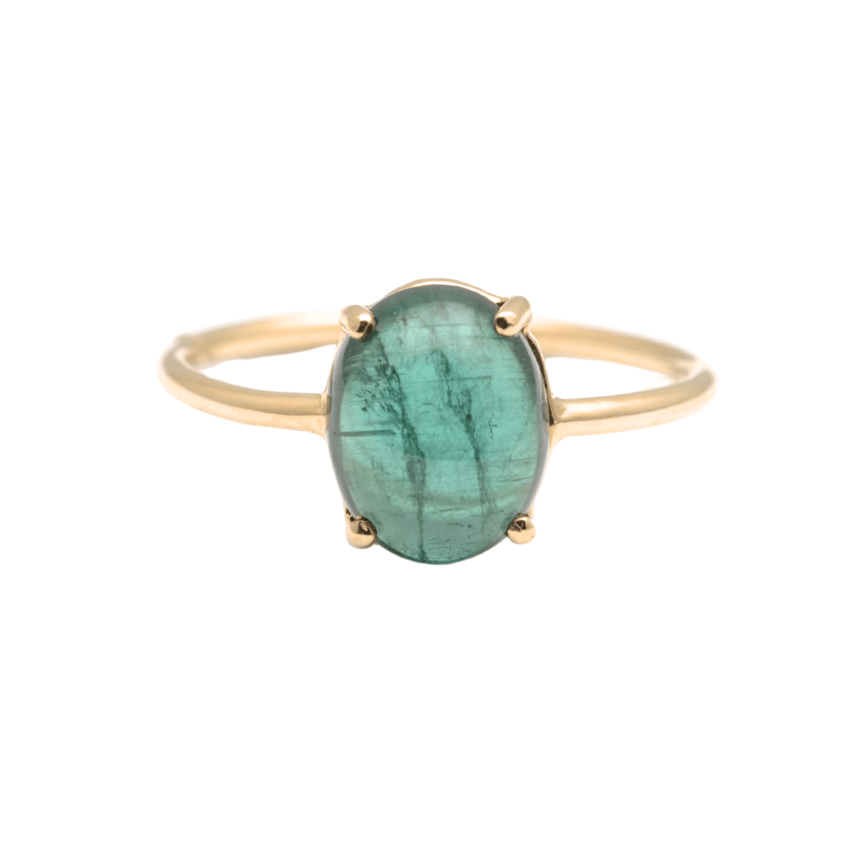 Charlie and Marcelle RINGS Green Tourmaline Ring