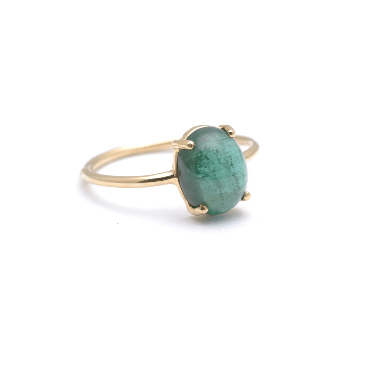 Charlie and Marcelle RINGS Green Tourmaline Ring