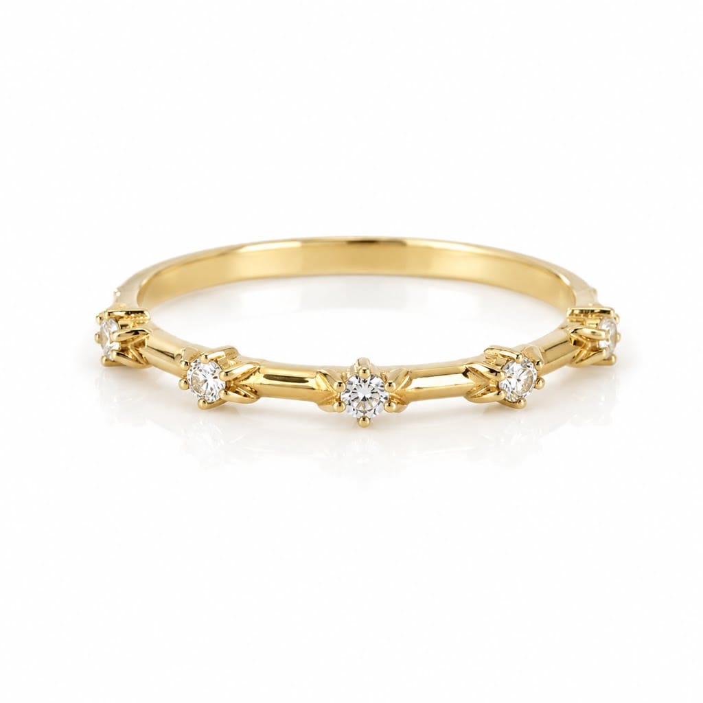 Mason Grace RINGS La Vina White Sapphire Band