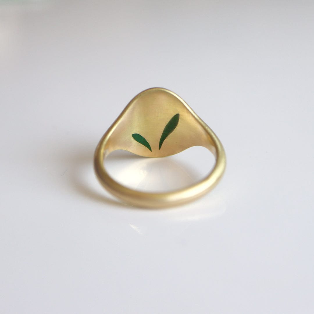 Gwen Barba RINGS Lily of the Valley Signet Ring