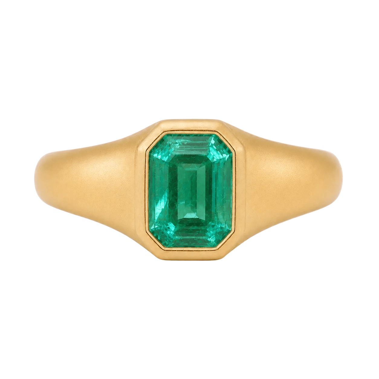 FADE TO BLACK STUDIO RINGS Relic Emerald Ring