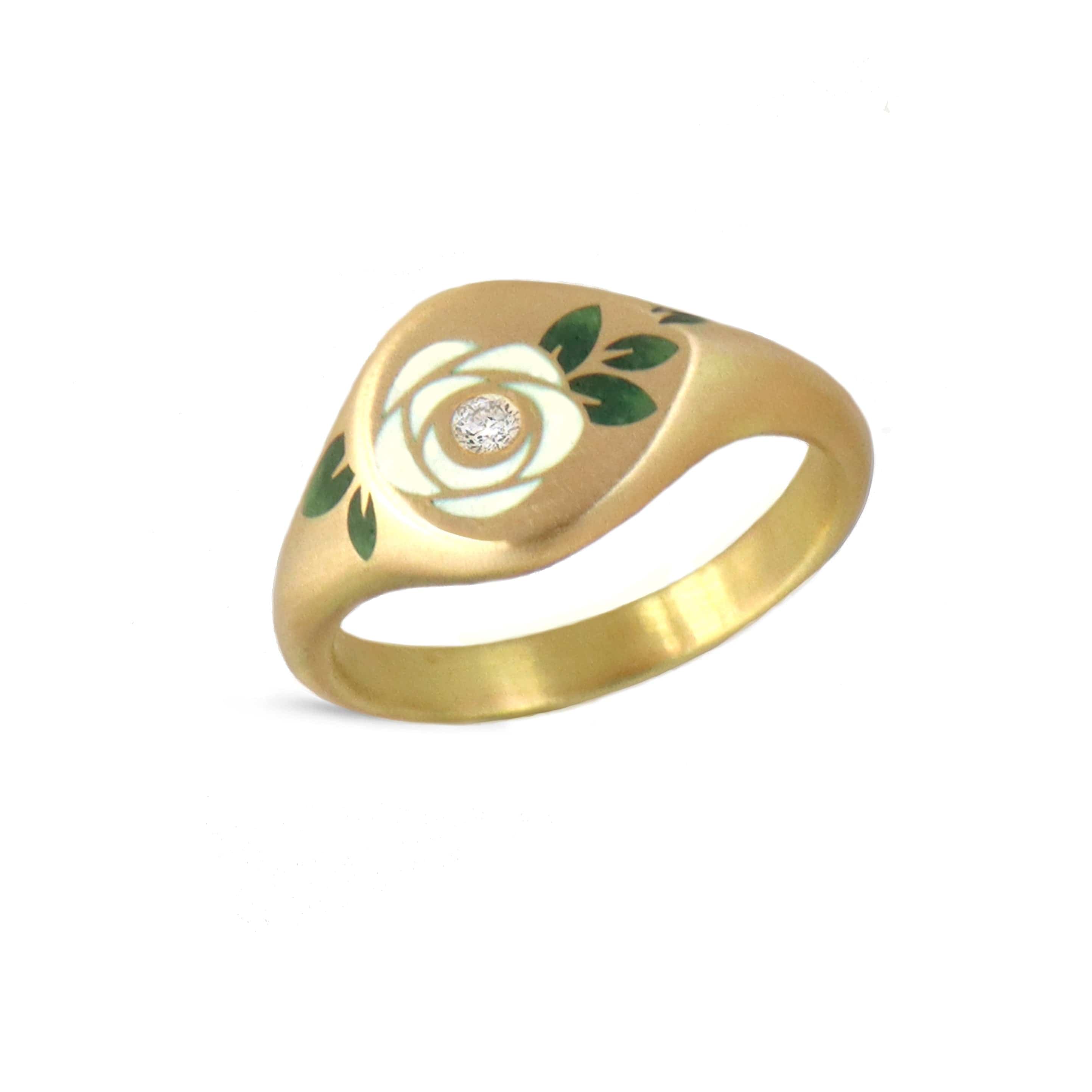 Gwen Barba RINGS Rose Signet