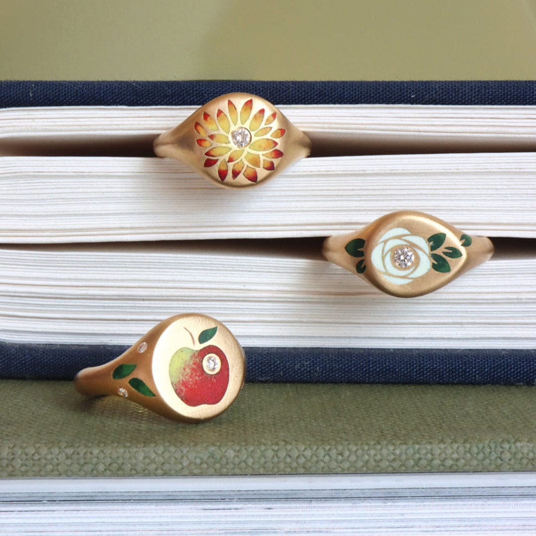 Gwen Barba RINGS Rose Signet