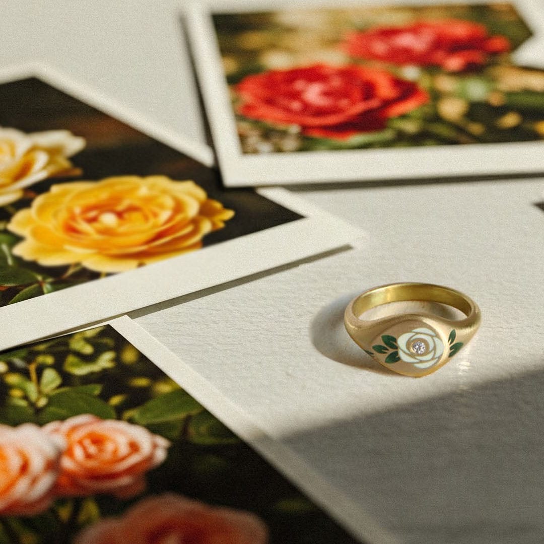 Gwen Barba RINGS Rose Signet