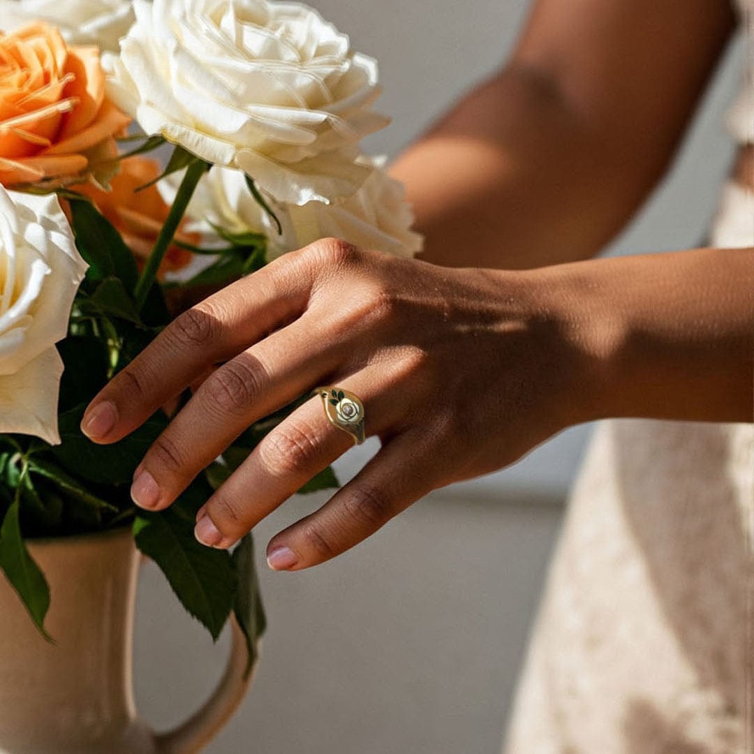 Gwen Barba RINGS Rose Signet
