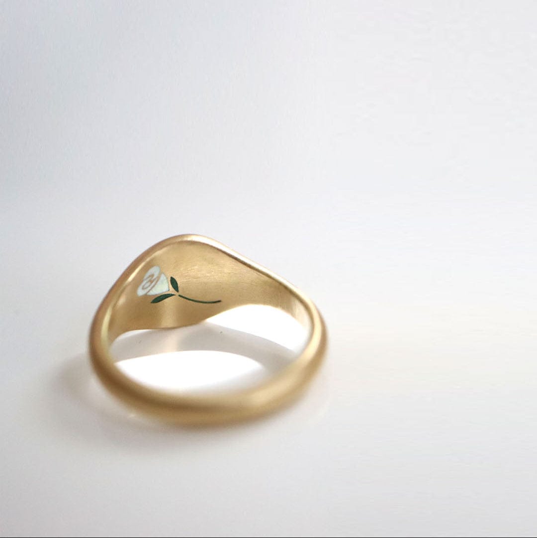 Gwen Barba RINGS Rose Signet